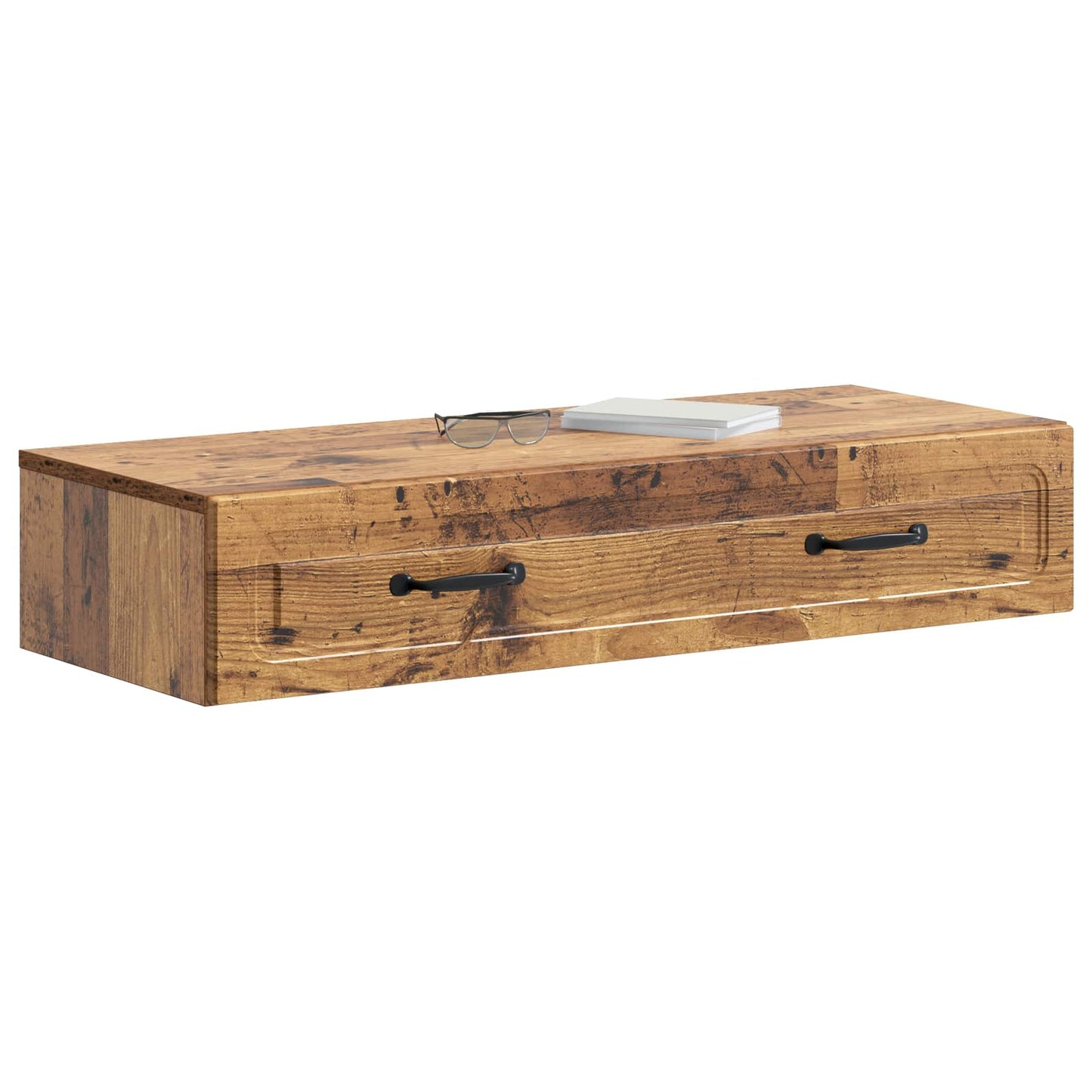 Fali oldaltábla Antik Fa 87,5 x 34,5 x 17 cm Szerelt Fa