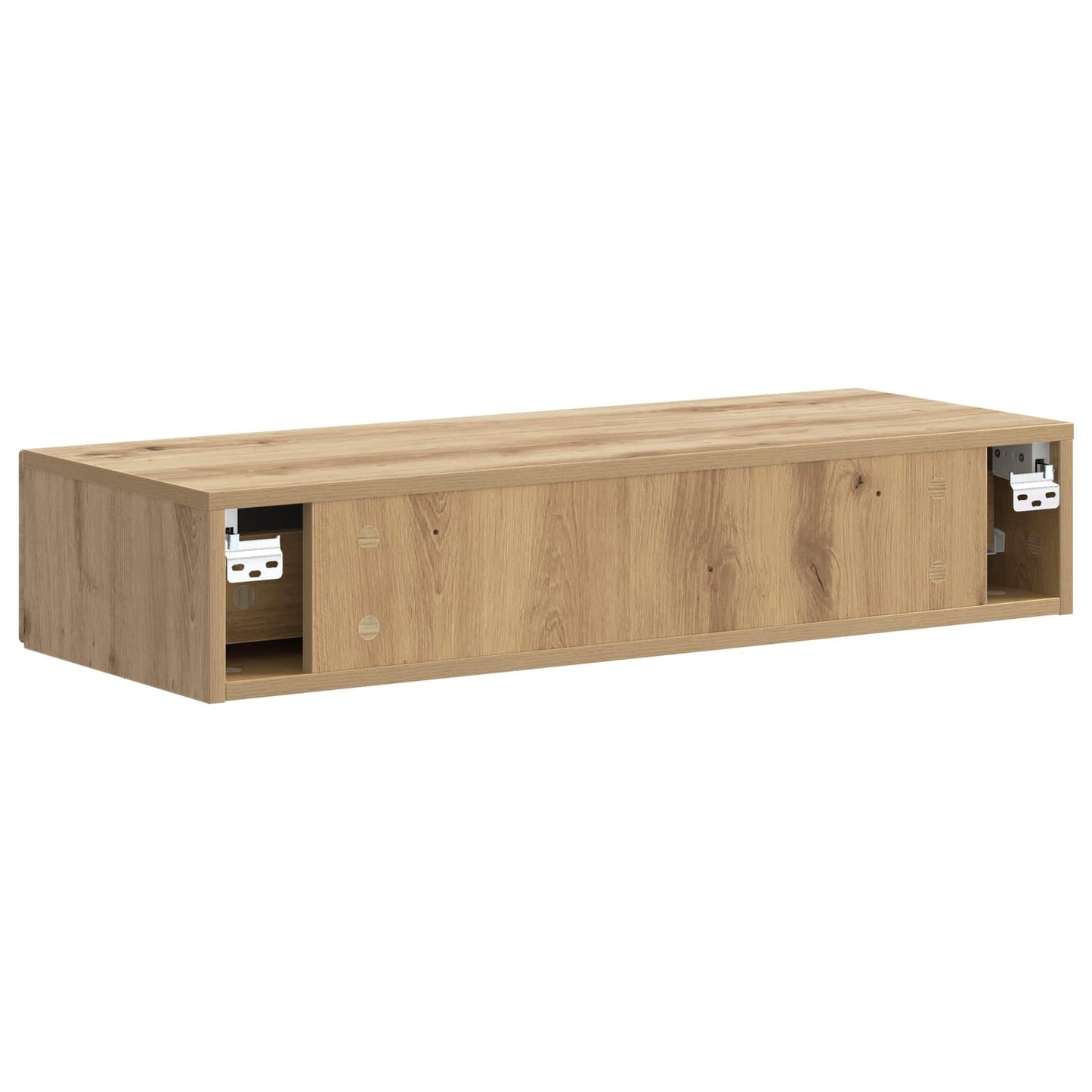 Fali oldaltábla 87,5 x 34,5 x 17 cm Szerelt Fa Kézműves Tölgy