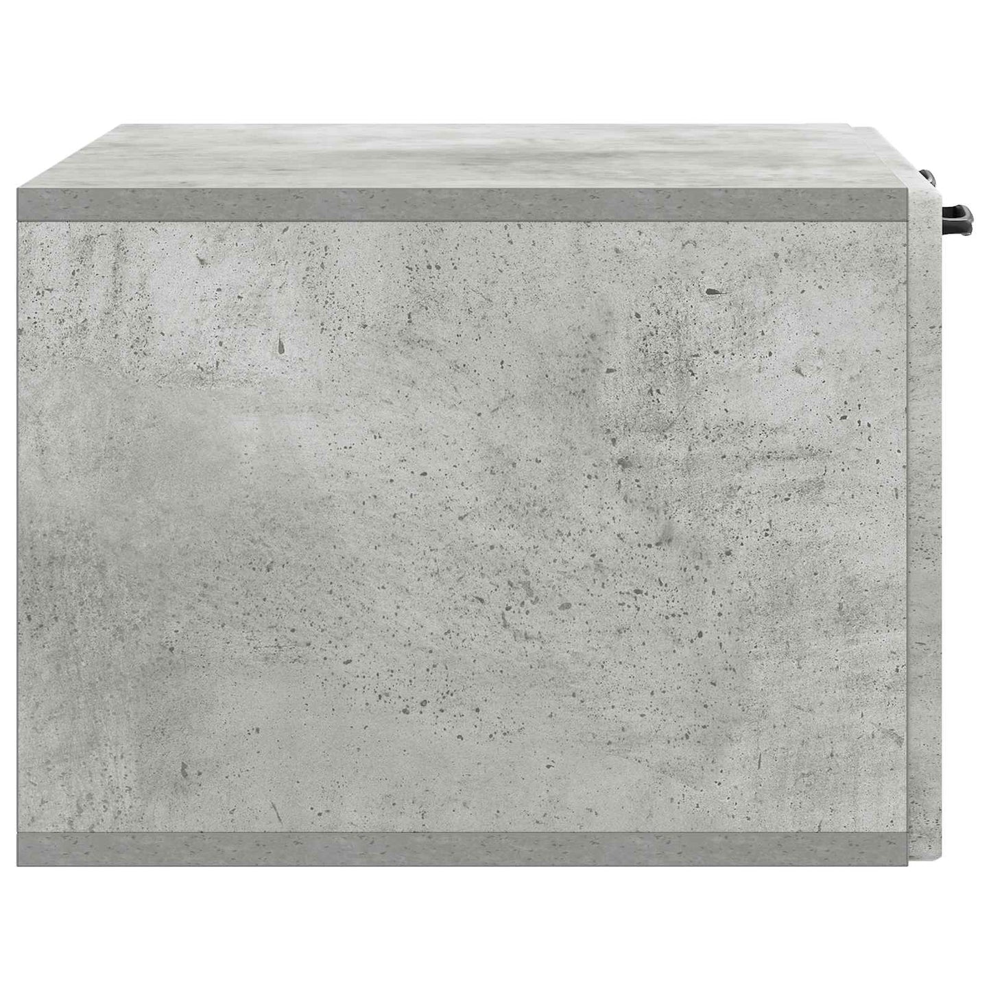 Fali TV szekrény Betonszürke 59,5 x 41 x 30 cm Szerelt Fa