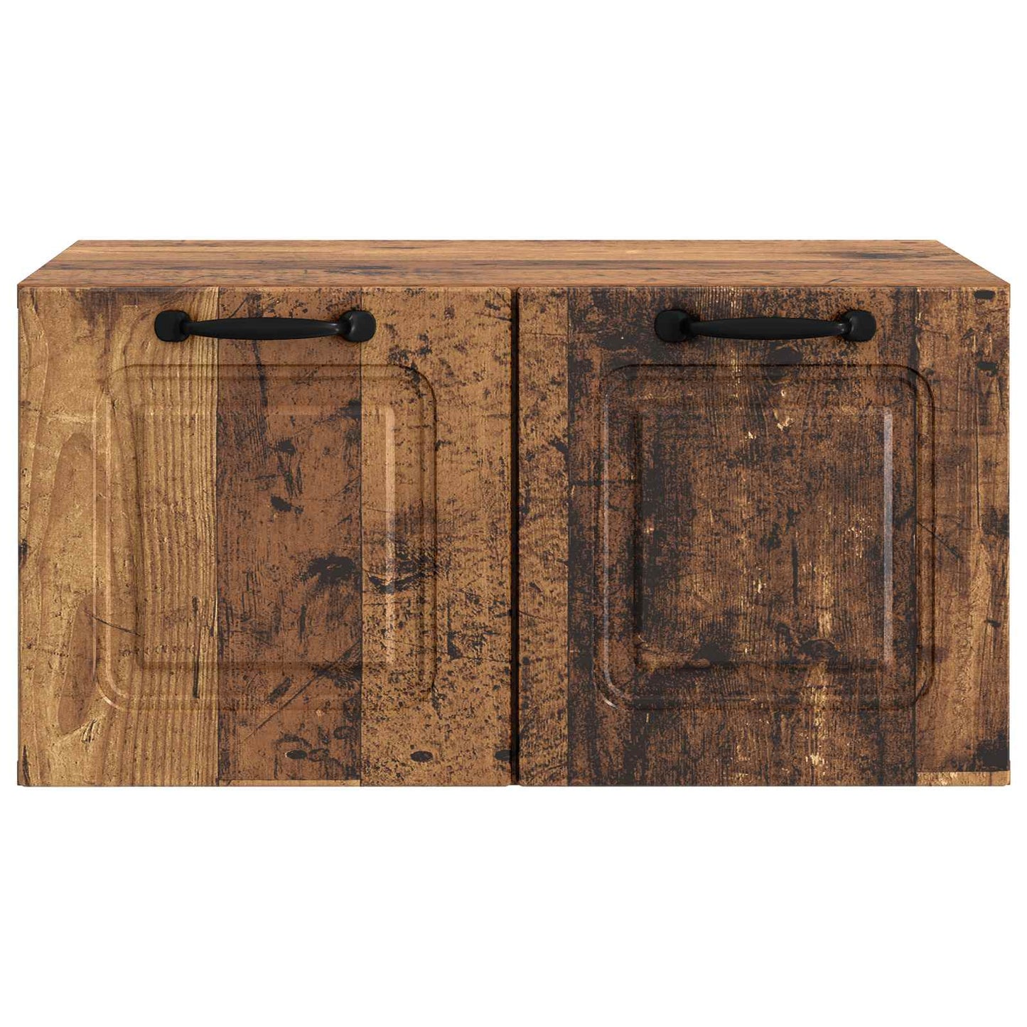 Fali TV szekrény Antik Fa 59,5 x 41 x 30 cm Szerelt Fa