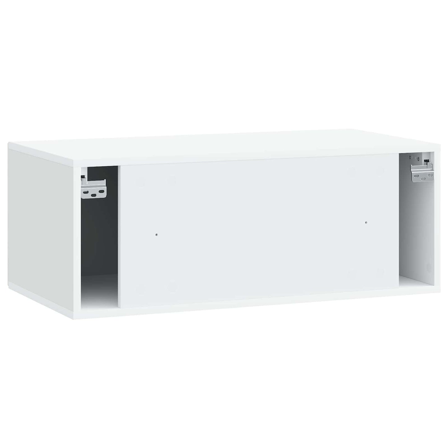 Fali TV szekrény Fehér 78,5 x 41 x 30 cm Szerelt Fa