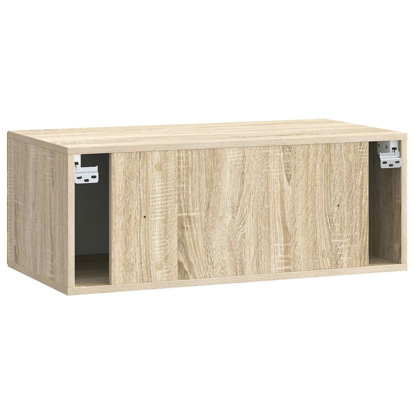 Fali TV szekrény Sonoma Tölgy 78,5 x 41 x 30 cm Szerelt Fa