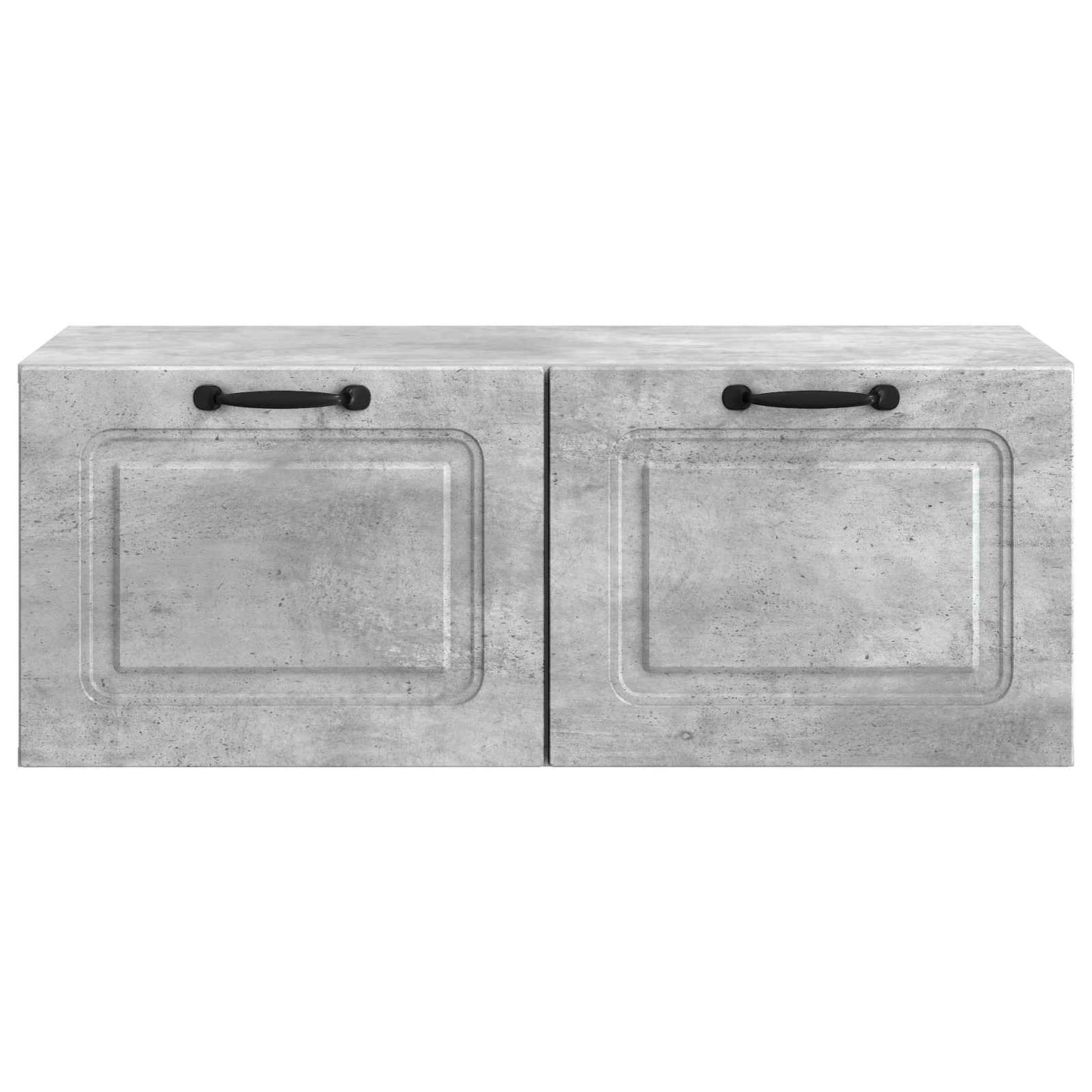 Fali TV szekrény Betonszürke 78,5 x 41 x 30 cm Szerelt Fa