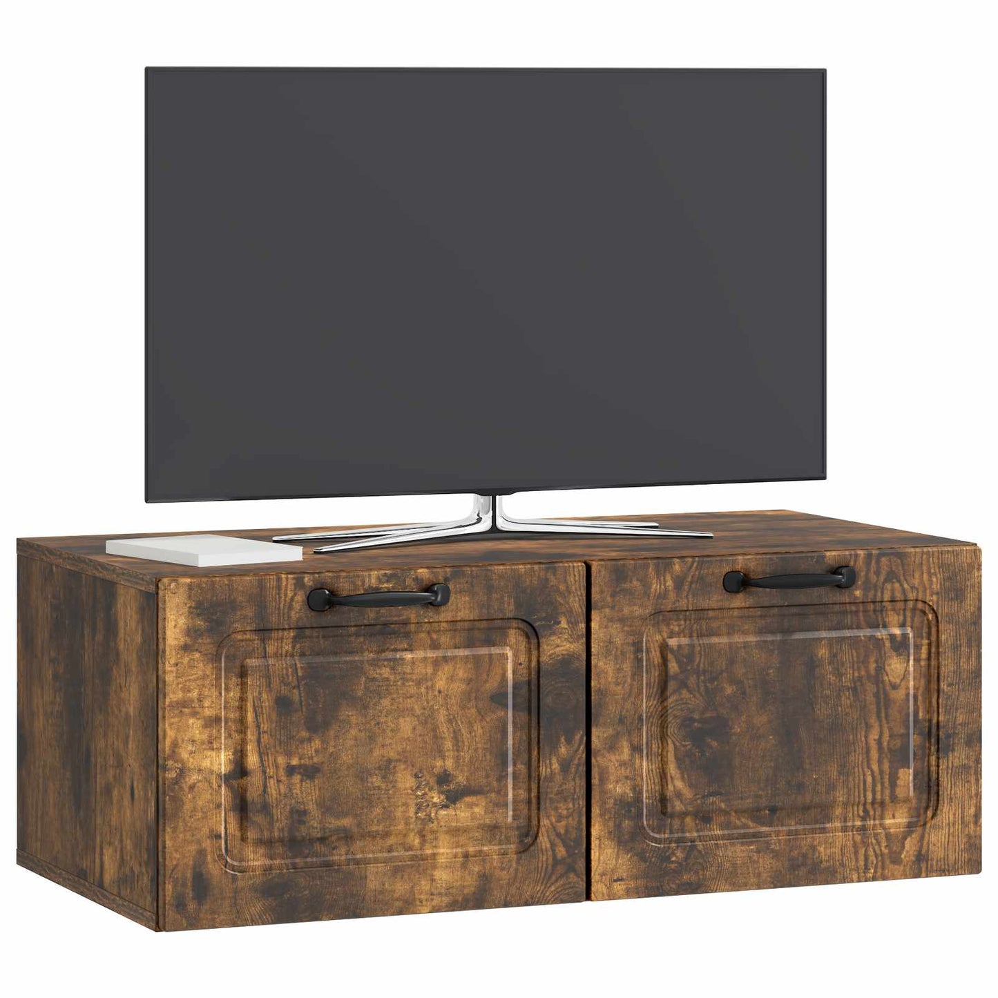 Fali TV szekrény Füstös Tölgy 78,5 x 41 x 30 cm Szerelt Fa