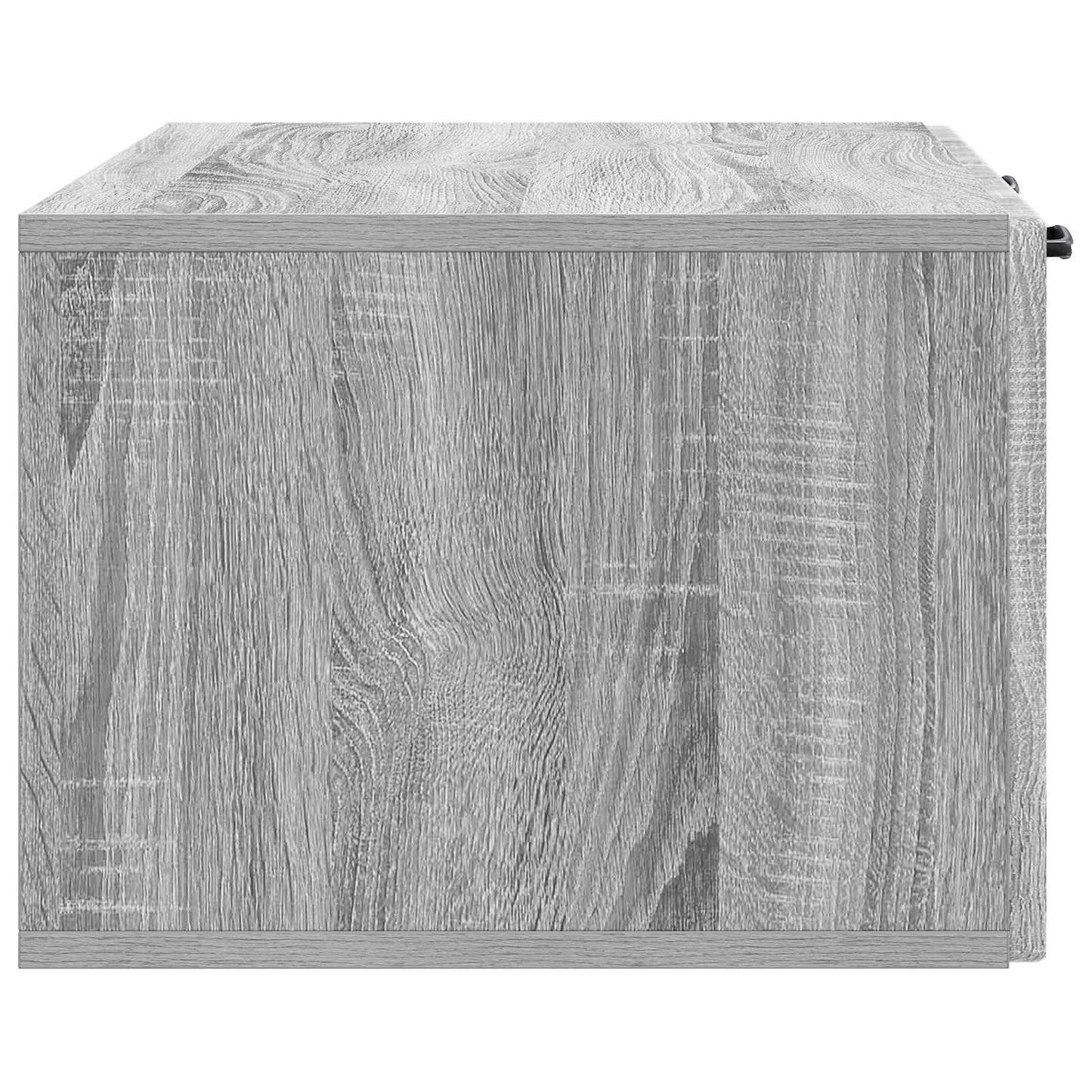 Fali TV szekrény Szürke Sonoma 78,5 x 41 x 30 cm Szerelt Fa