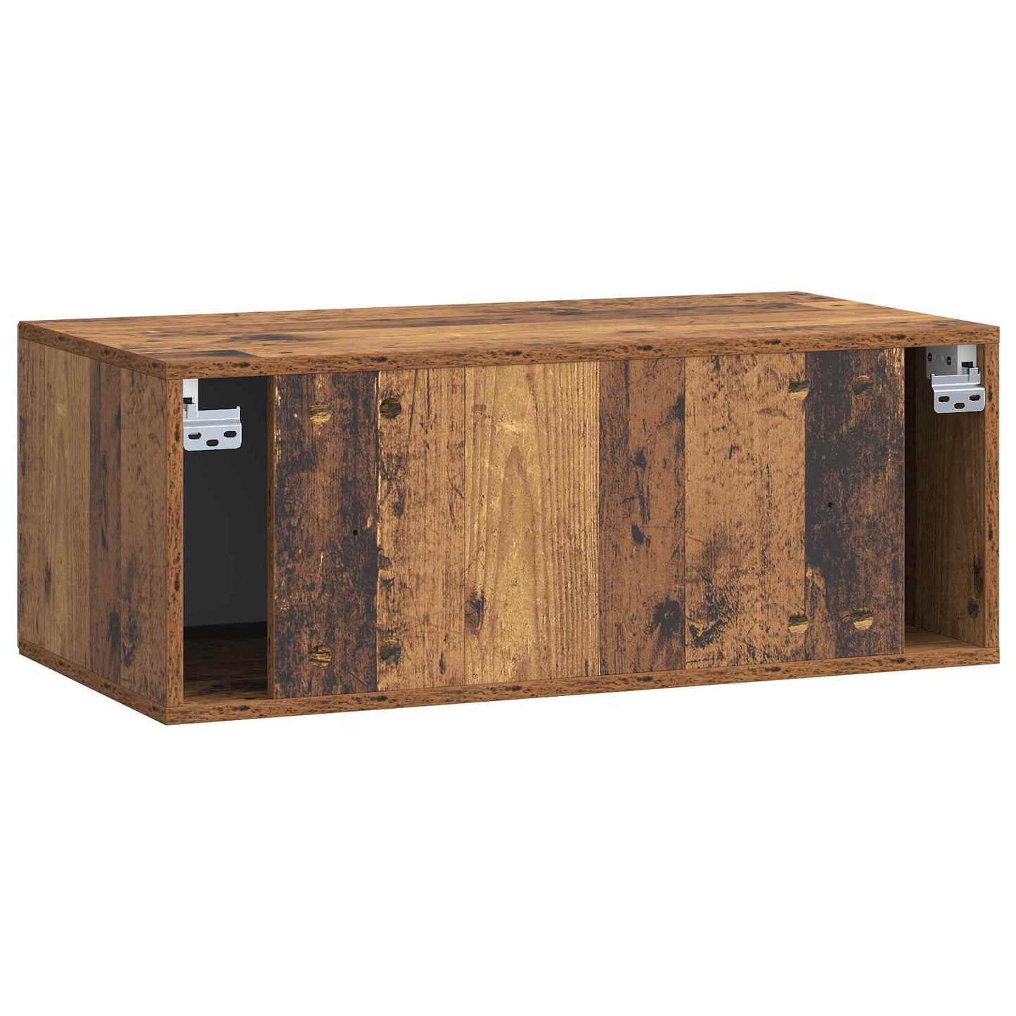 Fali TV szekrény Antik Fa 78,5 x 41 x 30 cm Szerelt Fa