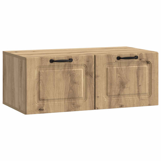 Fali TV szekrény Kézműves Tölgy 78,5 x 41 x 30 cm Szerelt Fa