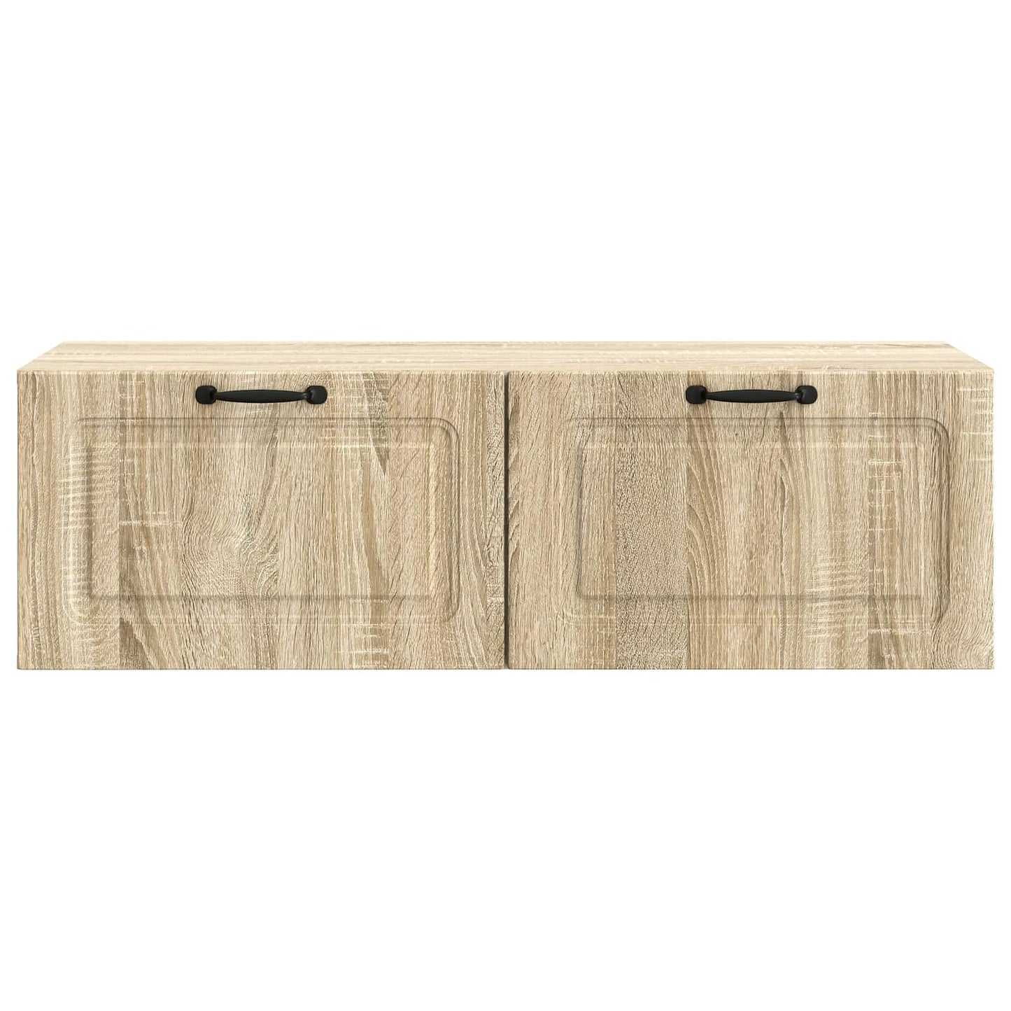 Fali TV szekrény Sonoma Tölgy 98 x 41 x 30 cm Szerelt Fa
