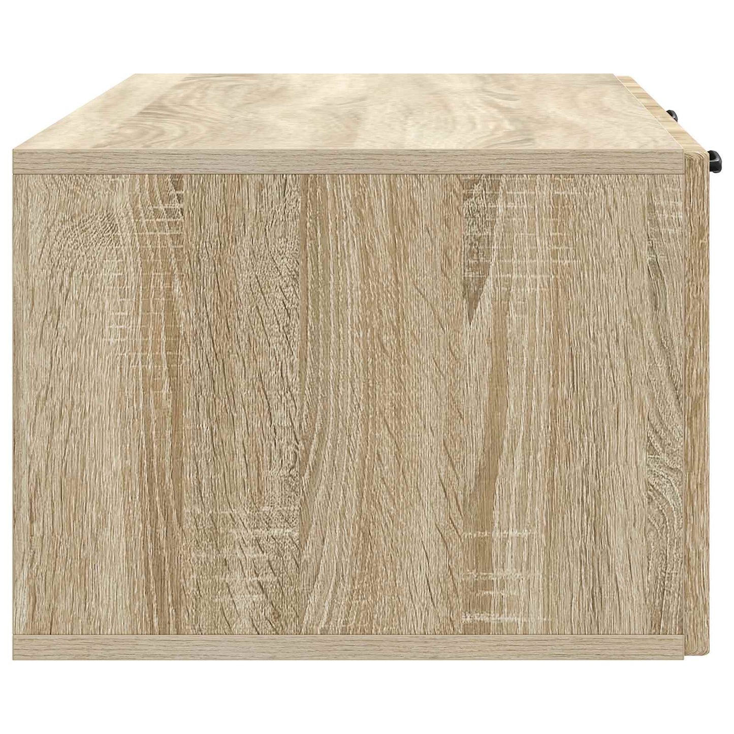 Fali TV szekrény Sonoma Tölgy 98 x 41 x 30 cm Szerelt Fa