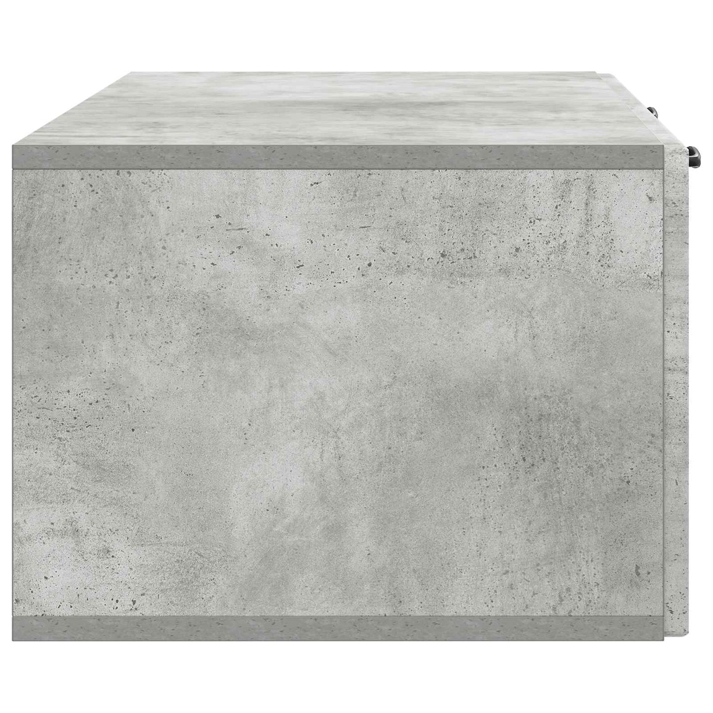 Fali TV szekrény Betonszürke 98 x 41 x 30 cm Szerelt Fa