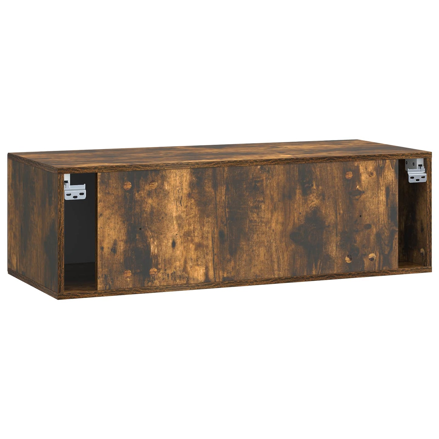 Fali TV szekrény Füstös Tölgy 98 x 41 x 30 cm Szerelt Fa