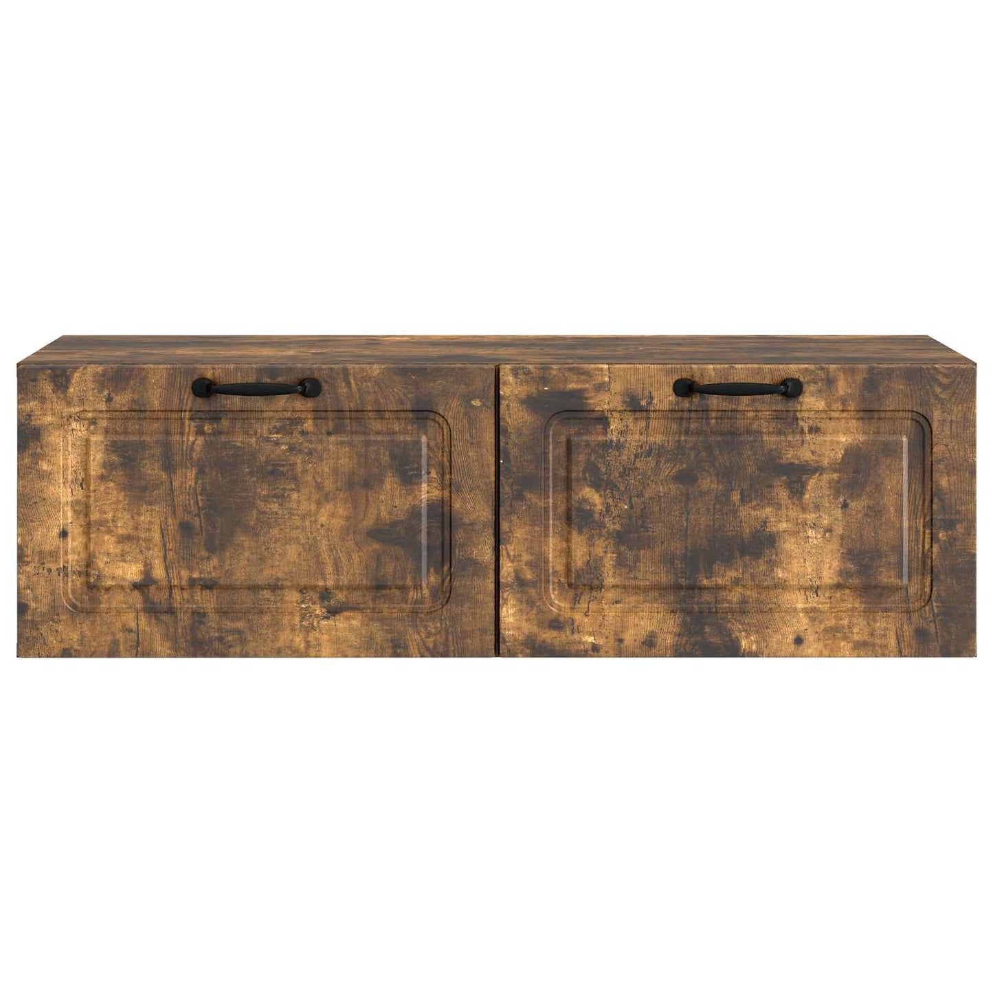 Fali TV szekrény Füstös Tölgy 98 x 41 x 30 cm Szerelt Fa