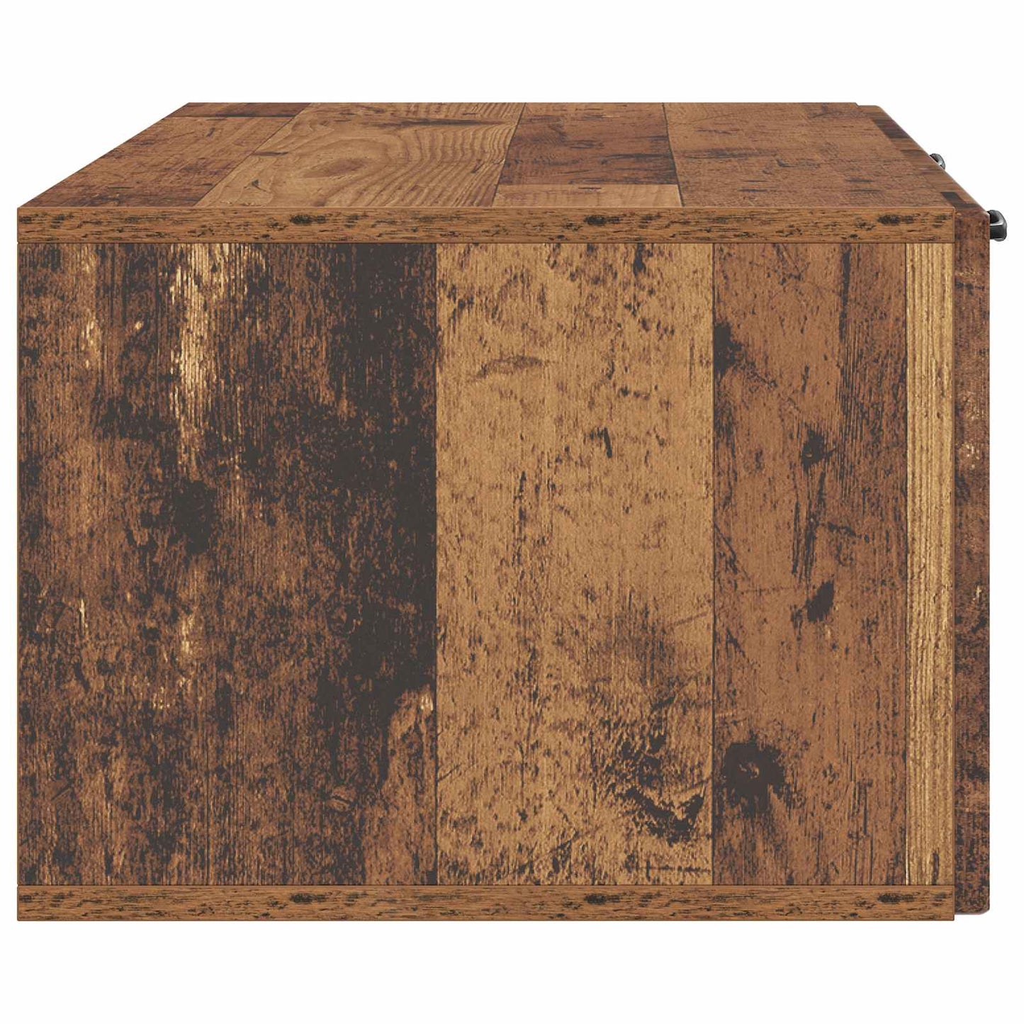 Fali TV szekrény Antik Fa 98 x 41 x 30 cm Szerelt Fa