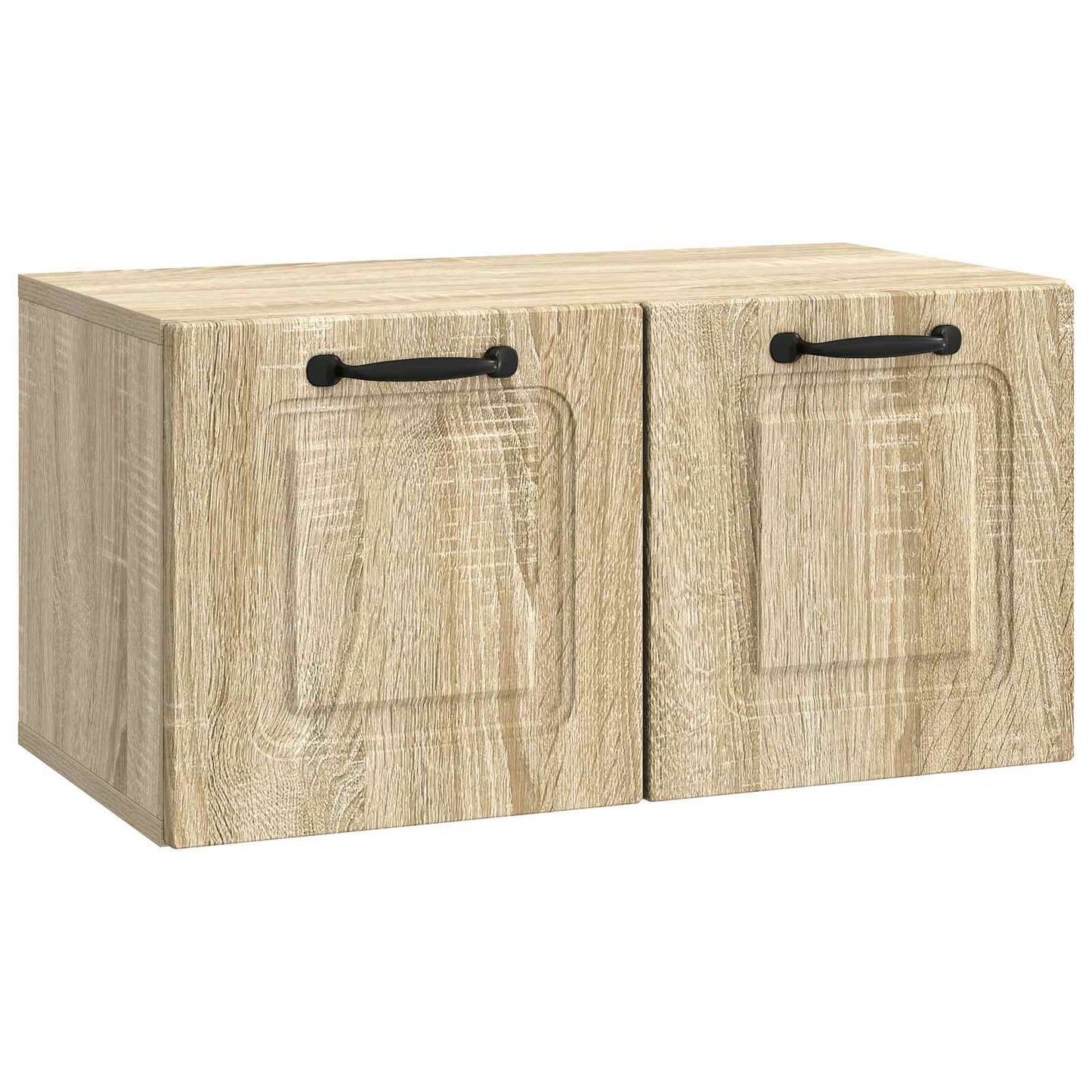 Fali TV szekrény Sonoma Tölgy 59,5 x 31 x 30 cm Szerelt Fa