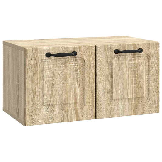 Fali TV szekrény Sonoma Tölgy 59,5 x 31 x 30 cm Szerelt Fa