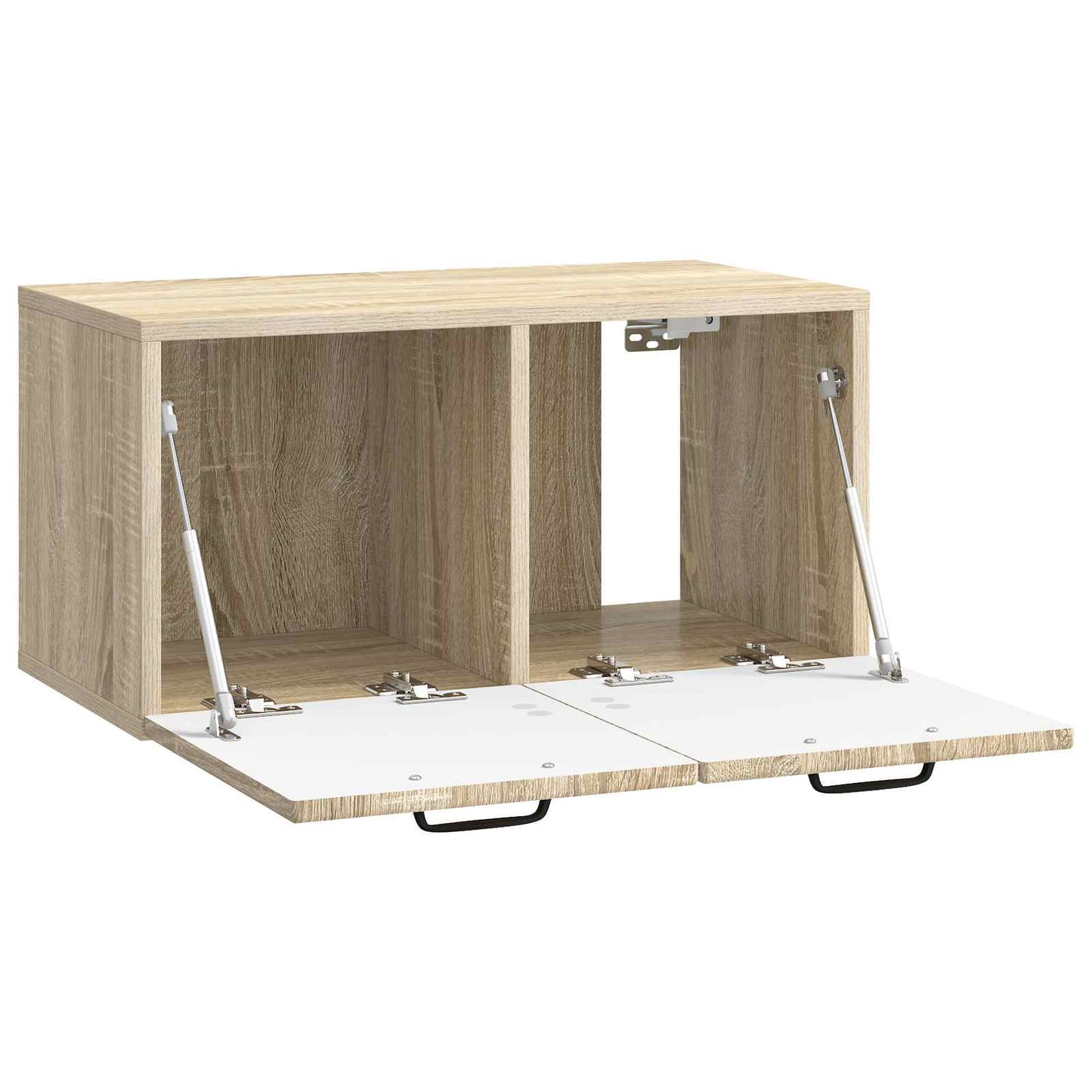 Fali TV szekrény Sonoma Tölgy 59,5 x 31 x 30 cm Szerelt Fa