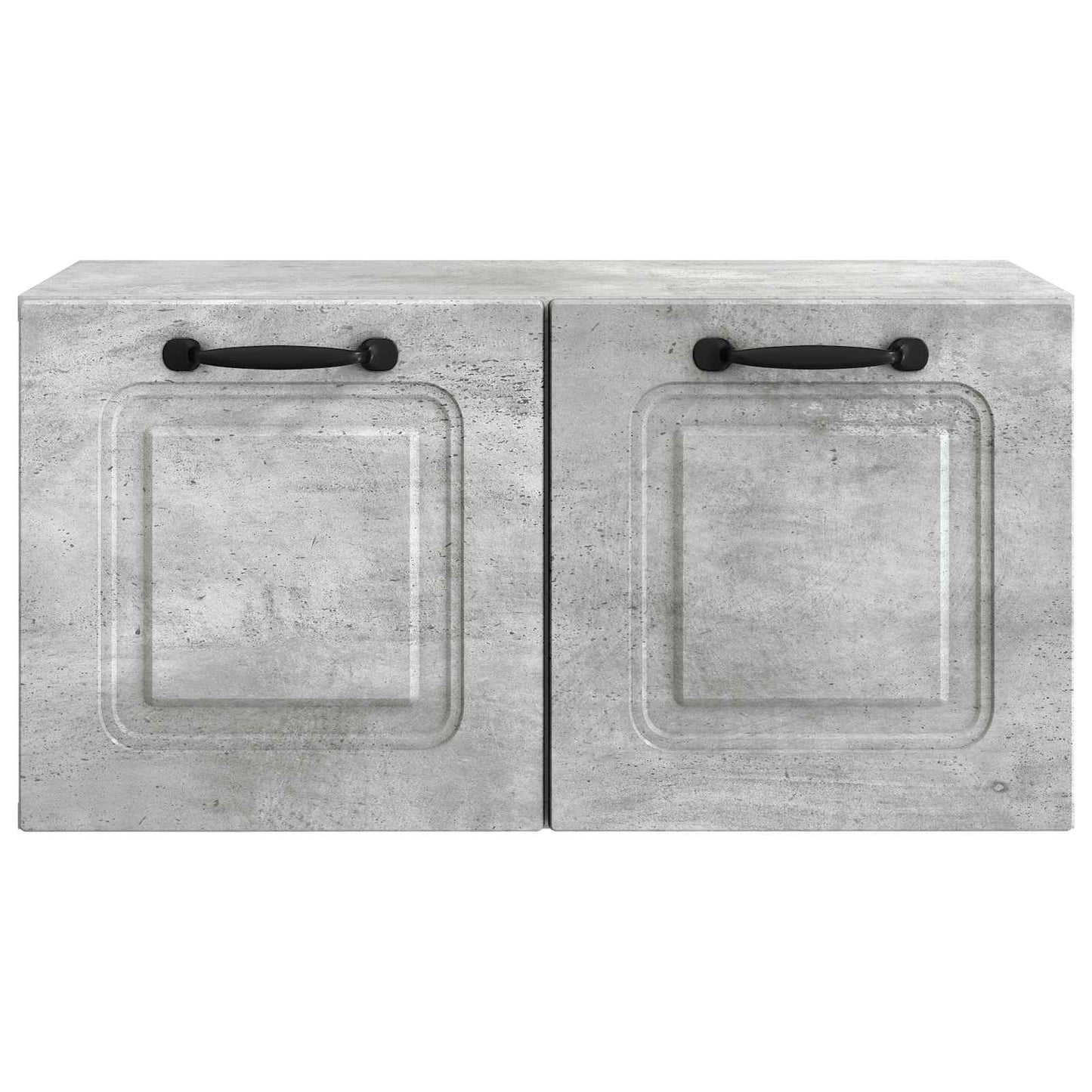 Fali TV szekrény Betonszürke 59,5 x 31 x 30 cm Szerelt Fa