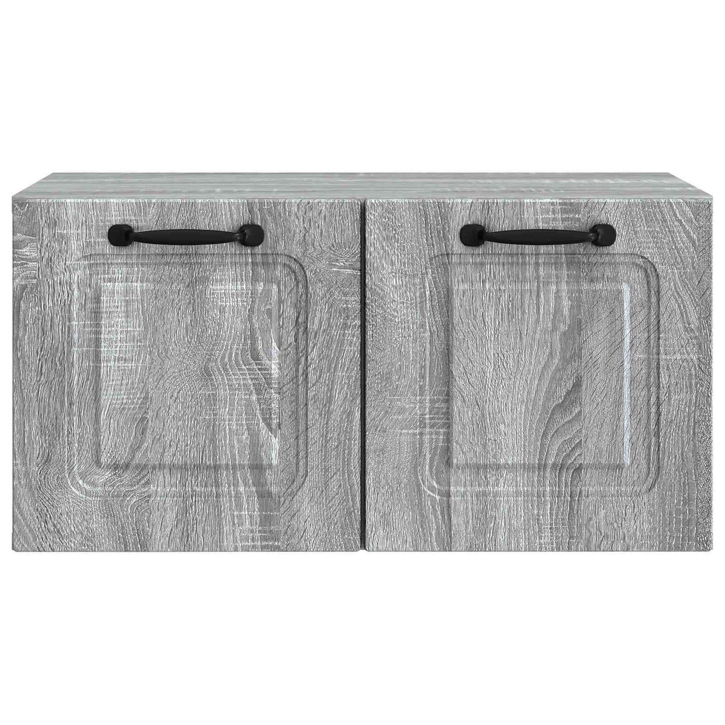 Fali TV szekrény Szürke Sonoma 59,5 x 31 x 30 cm Szerelt Fa