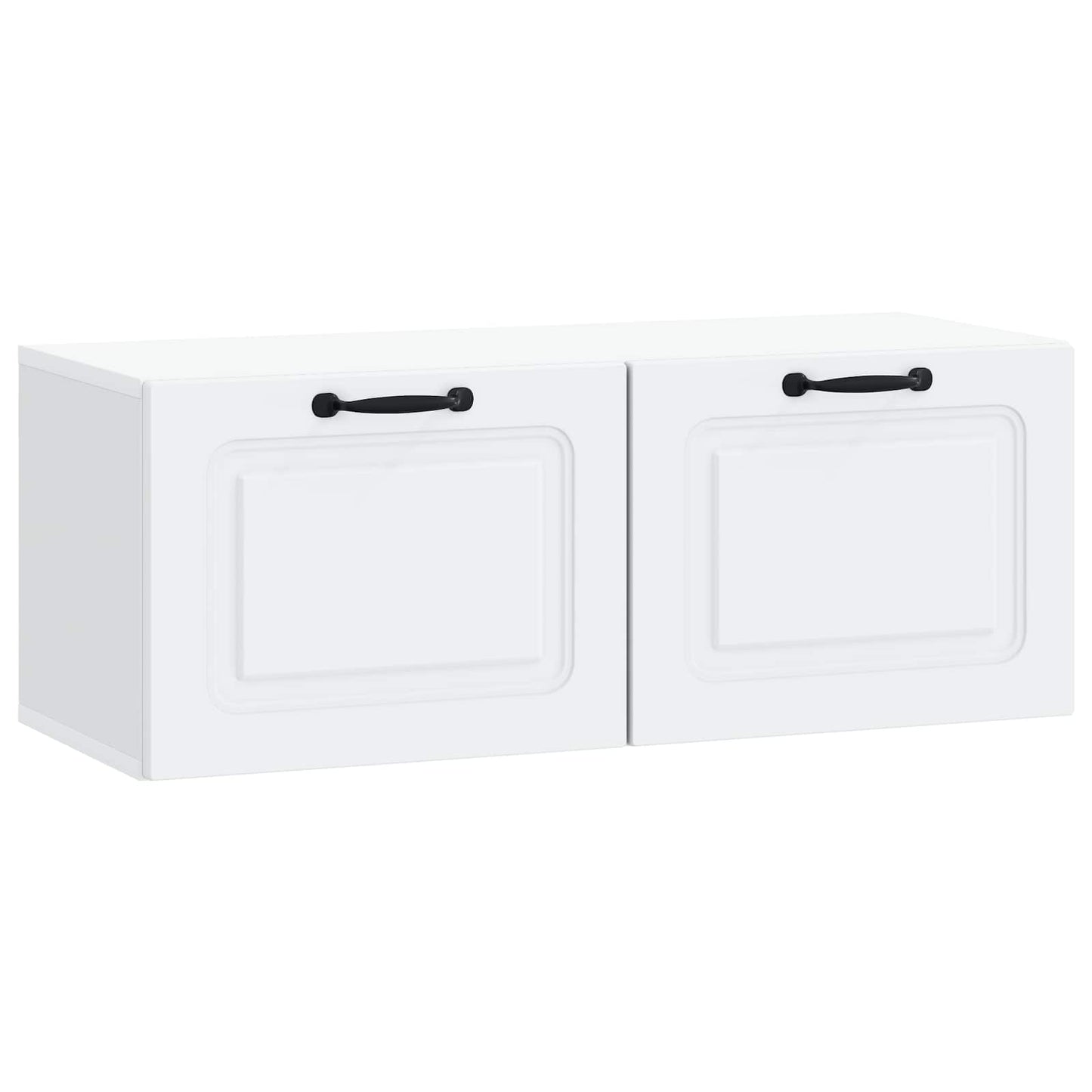 Fali TV szekrény Fehér 78,5 x 31 x 30 cm Szerelt Fa