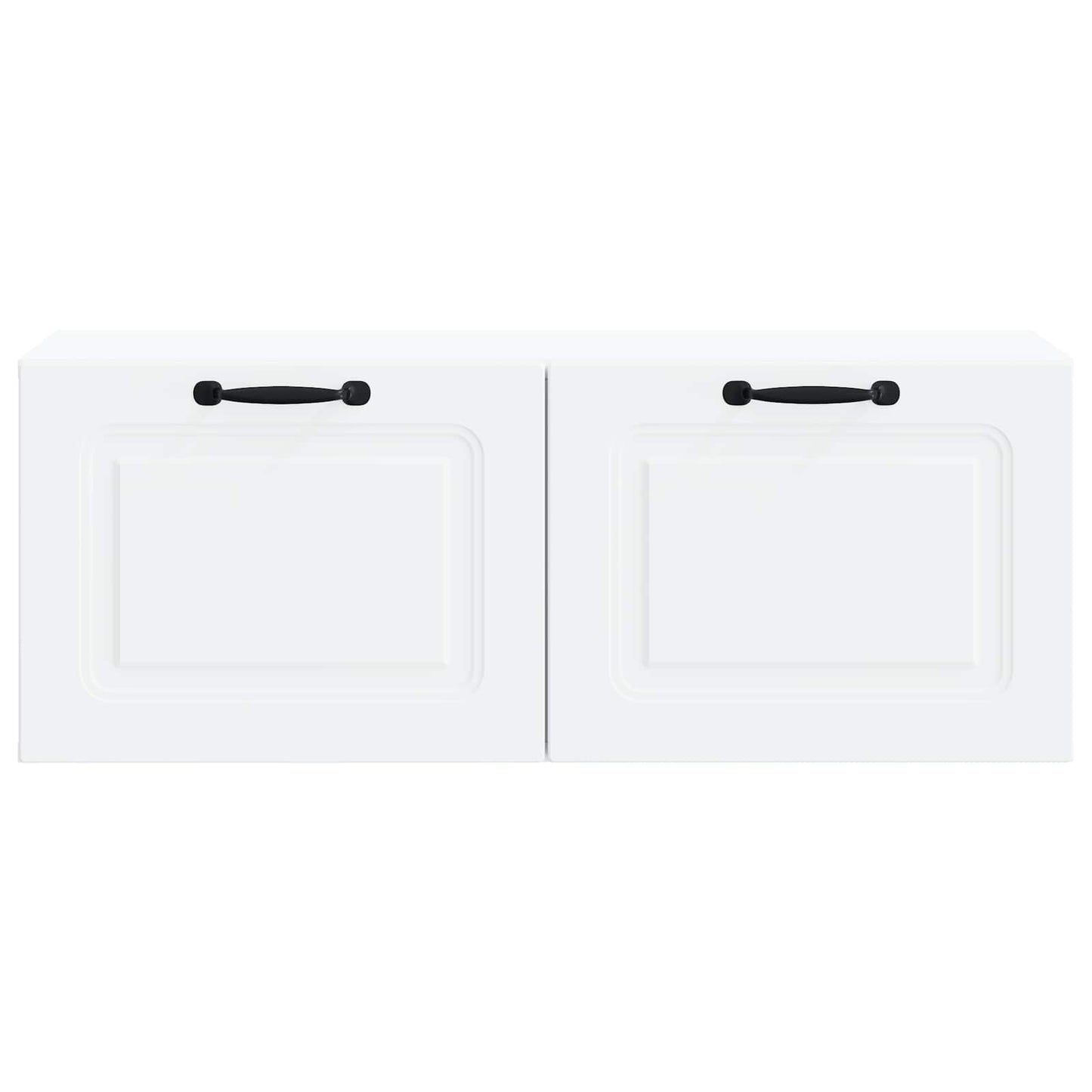 Fali TV szekrény Fehér 78,5 x 31 x 30 cm Szerelt Fa