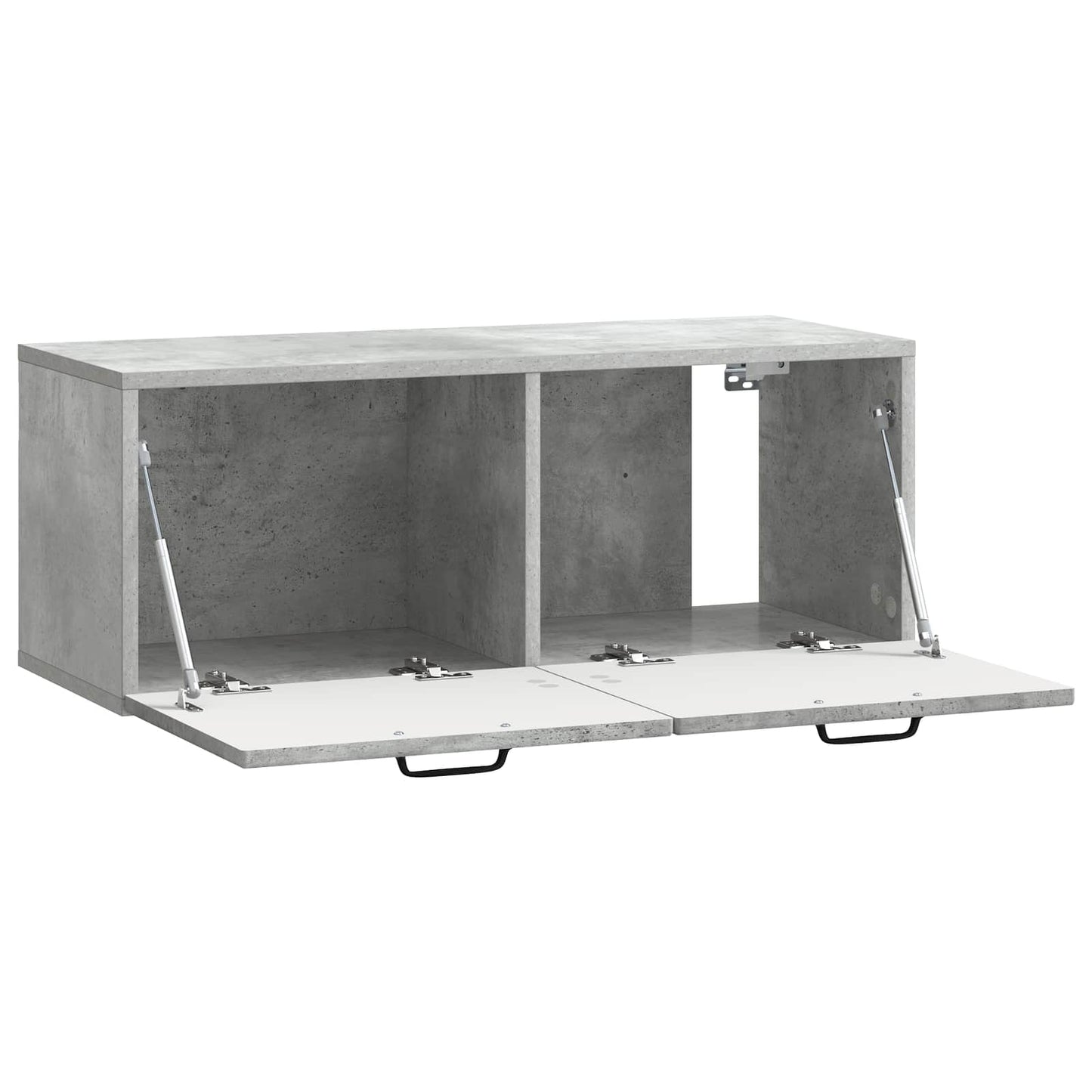 Fali TV szekrény Betonszürke 78,5 x 31 x 30 cm Szerelt Fa
