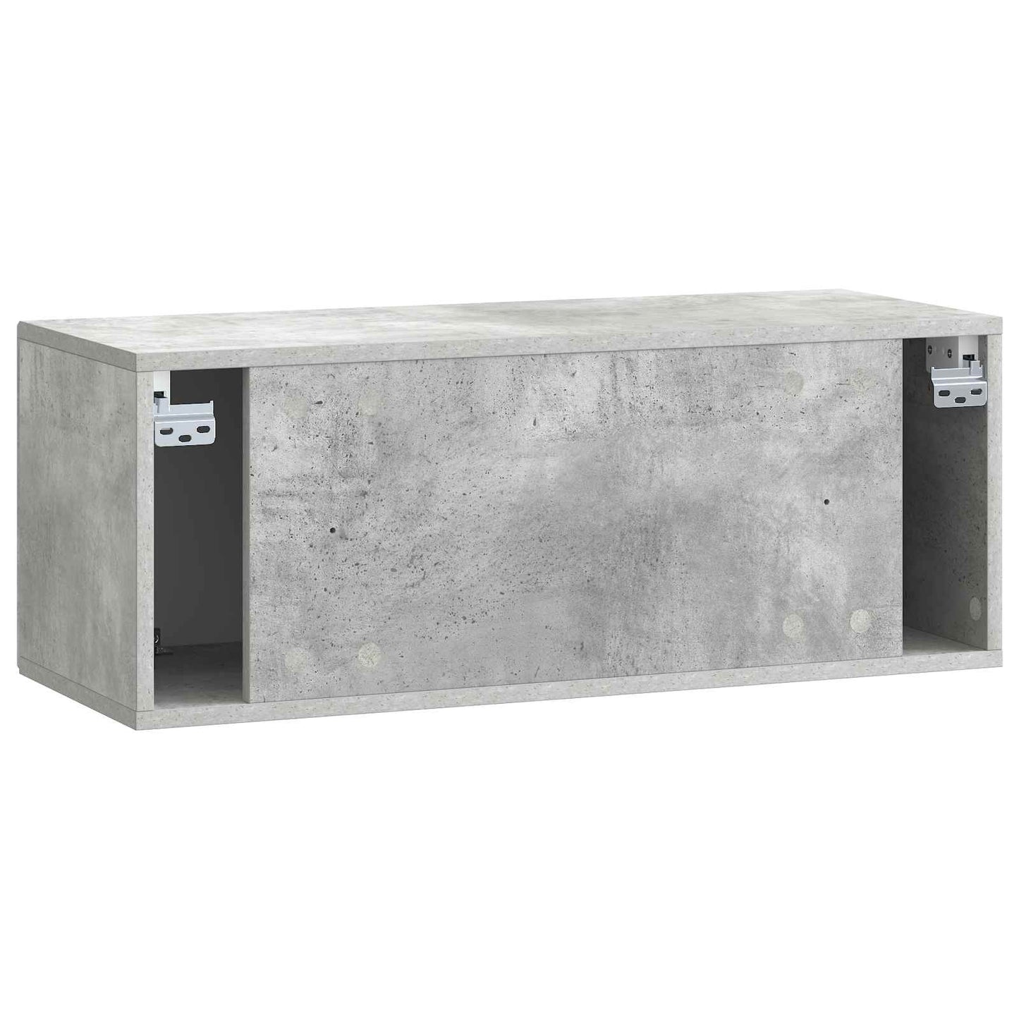 Fali TV szekrény Betonszürke 78,5 x 31 x 30 cm Szerelt Fa