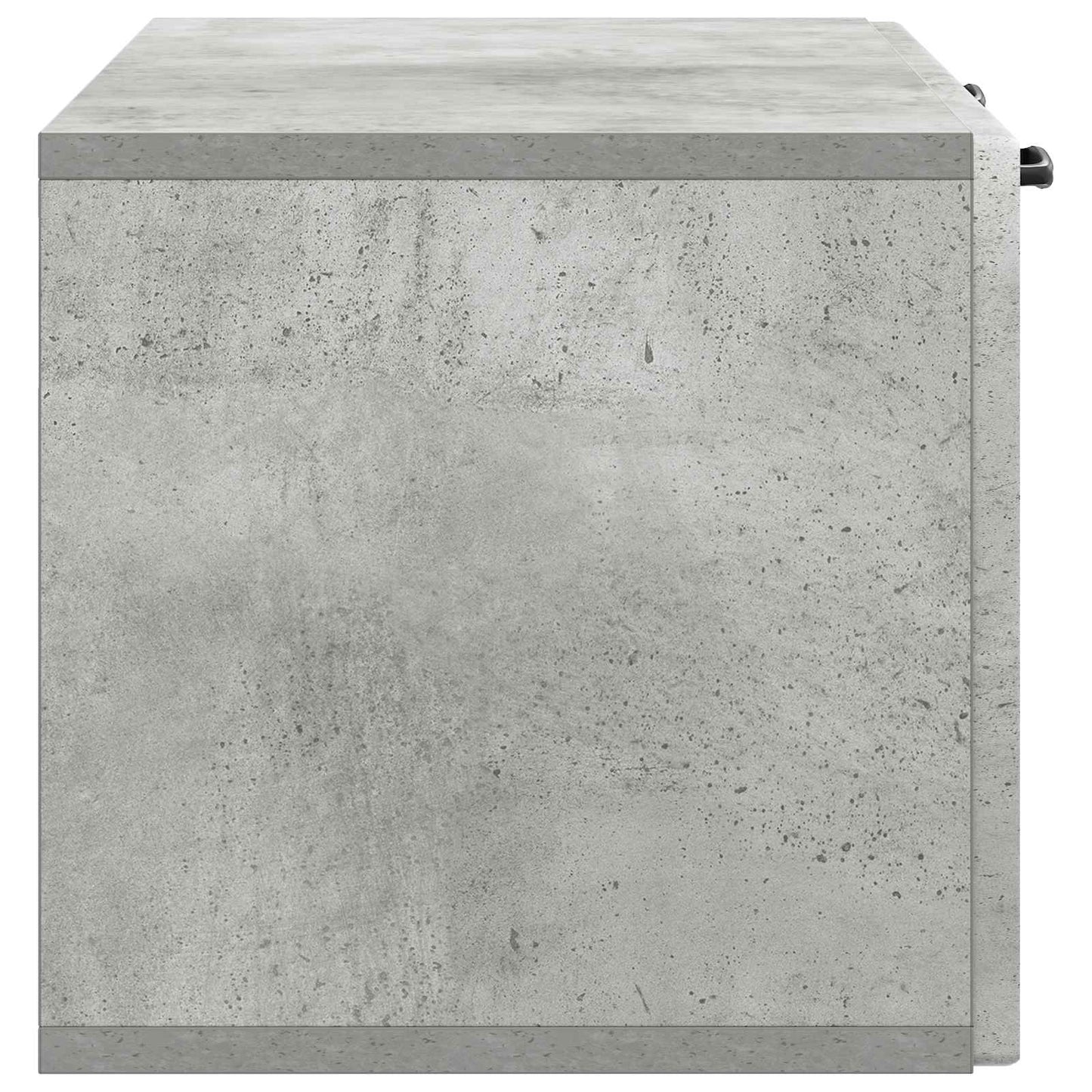 Fali TV szekrény Betonszürke 78,5 x 31 x 30 cm Szerelt Fa