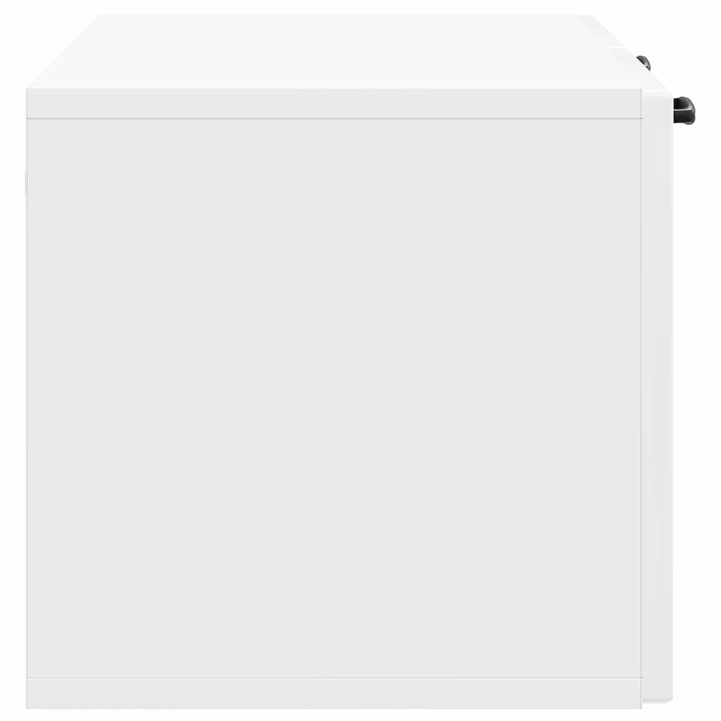 Fali TV szekrény Magasfényű Fehér 78,5 x 31 x 30 cm Szerelt Fa