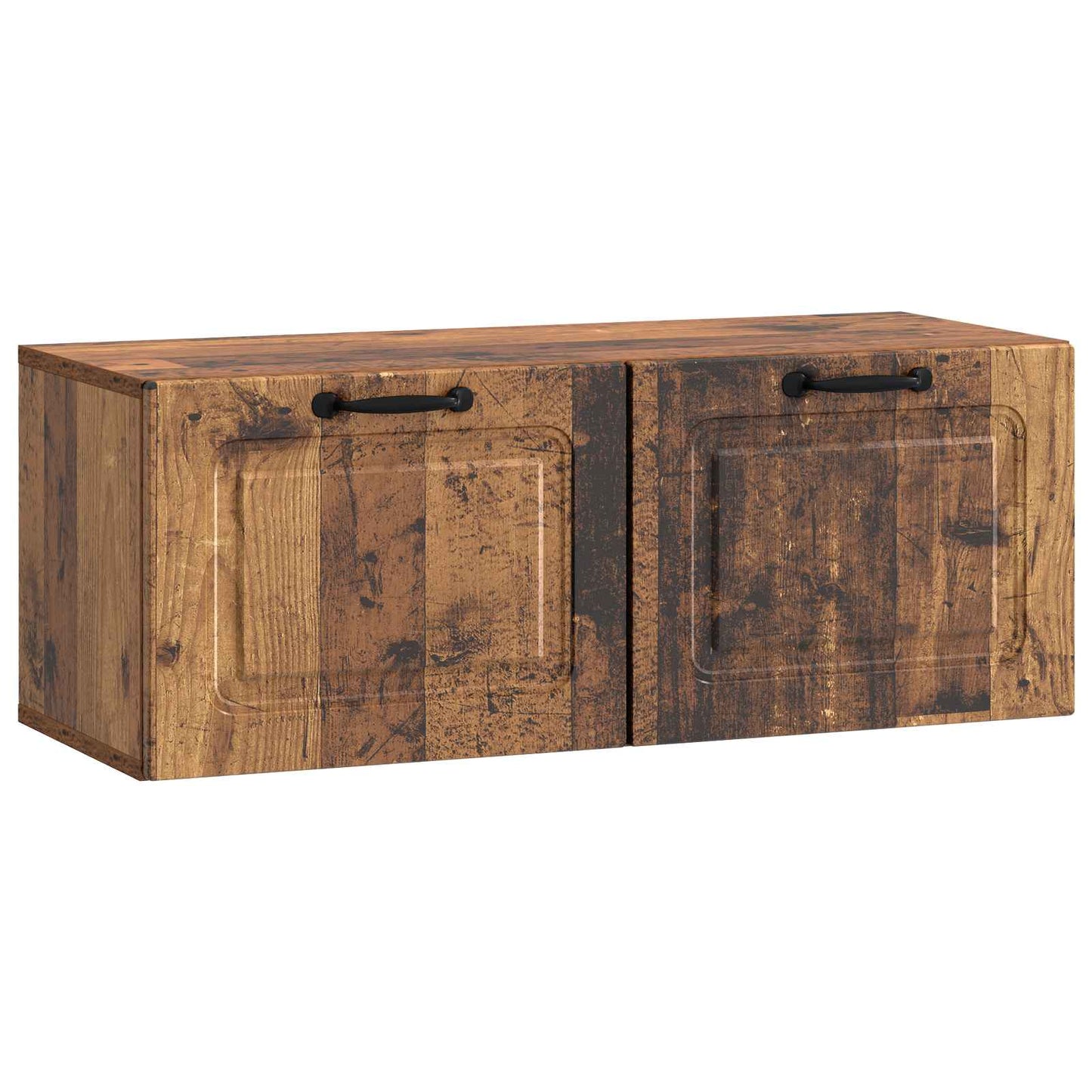 Fali TV szekrény Antik Fa 78,5 x 31 x 30 cm Szerelt Fa