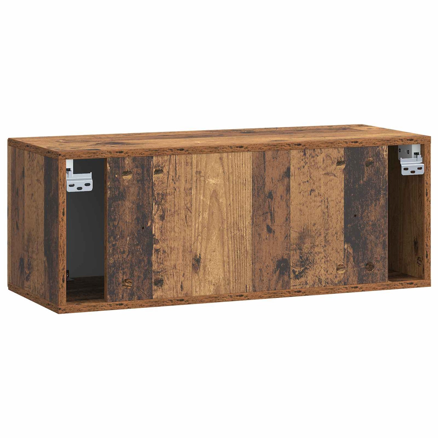 Fali TV szekrény Antik Fa 78,5 x 31 x 30 cm Szerelt Fa
