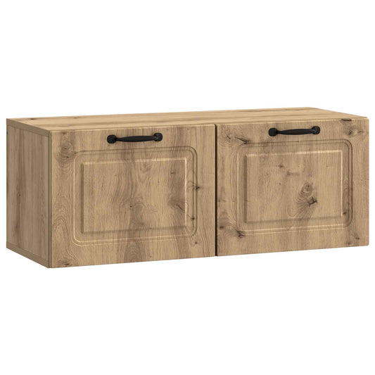 Fali TV szekrény Kézműves Tölgy 78,5 x 31 x 30 cm Szerelt Fa