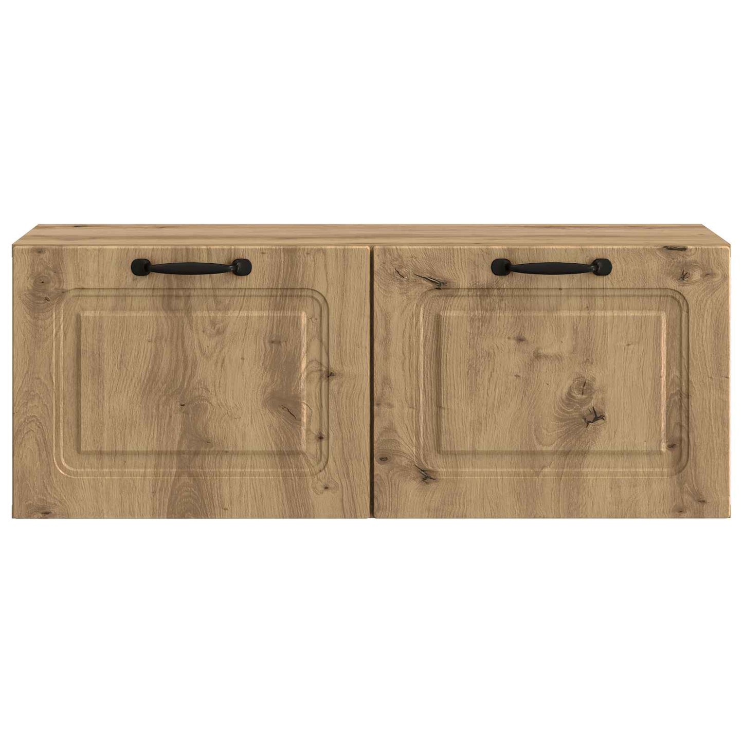 Fali TV szekrény 78,5 x 31 x 30 cm Kézműves Tölgy Szerelt Fa