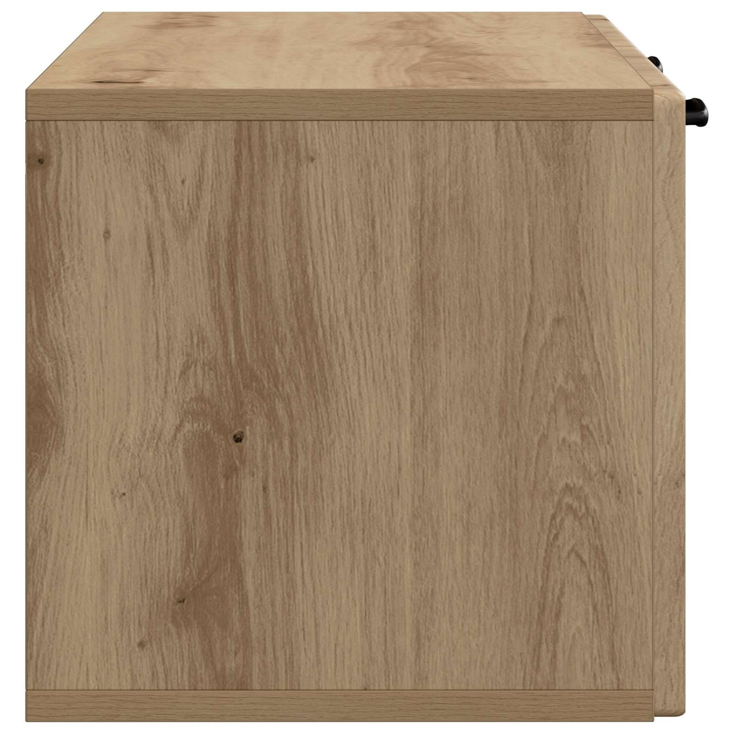 Fali TV szekrény 78,5 x 31 x 30 cm Kézműves Tölgy Szerelt Fa