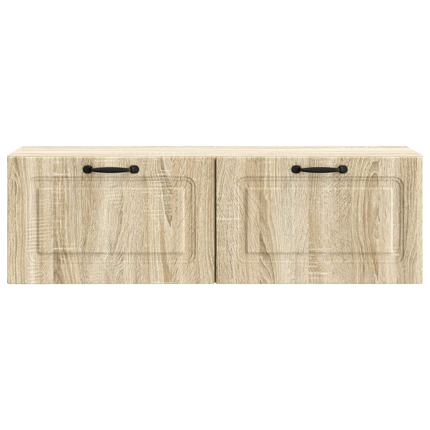 Fali TV szekrény Sonoma Tölgy 98 x 31 x 30 cm Szerelt Fa