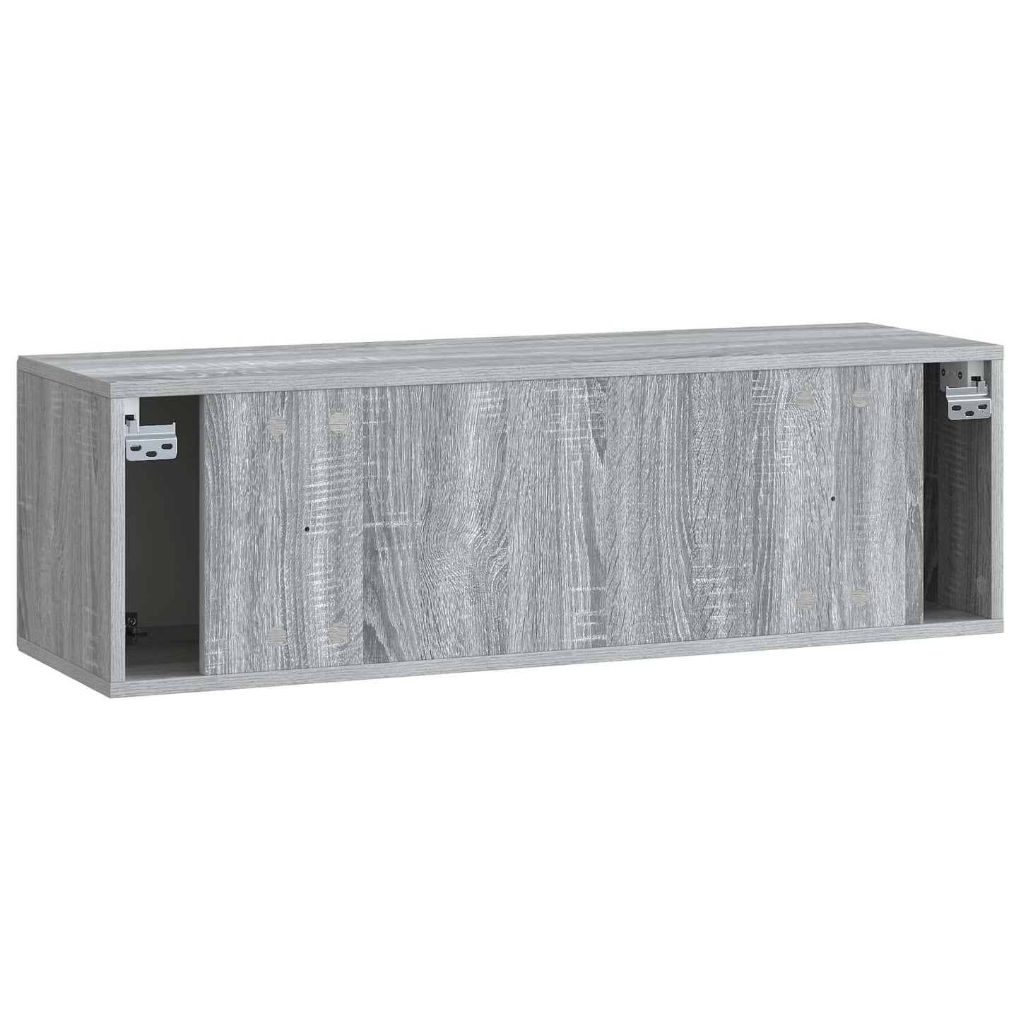 Fali TV szekrény Szürke Sonoma 98 x 31 x 30 cm Szerelt Fa