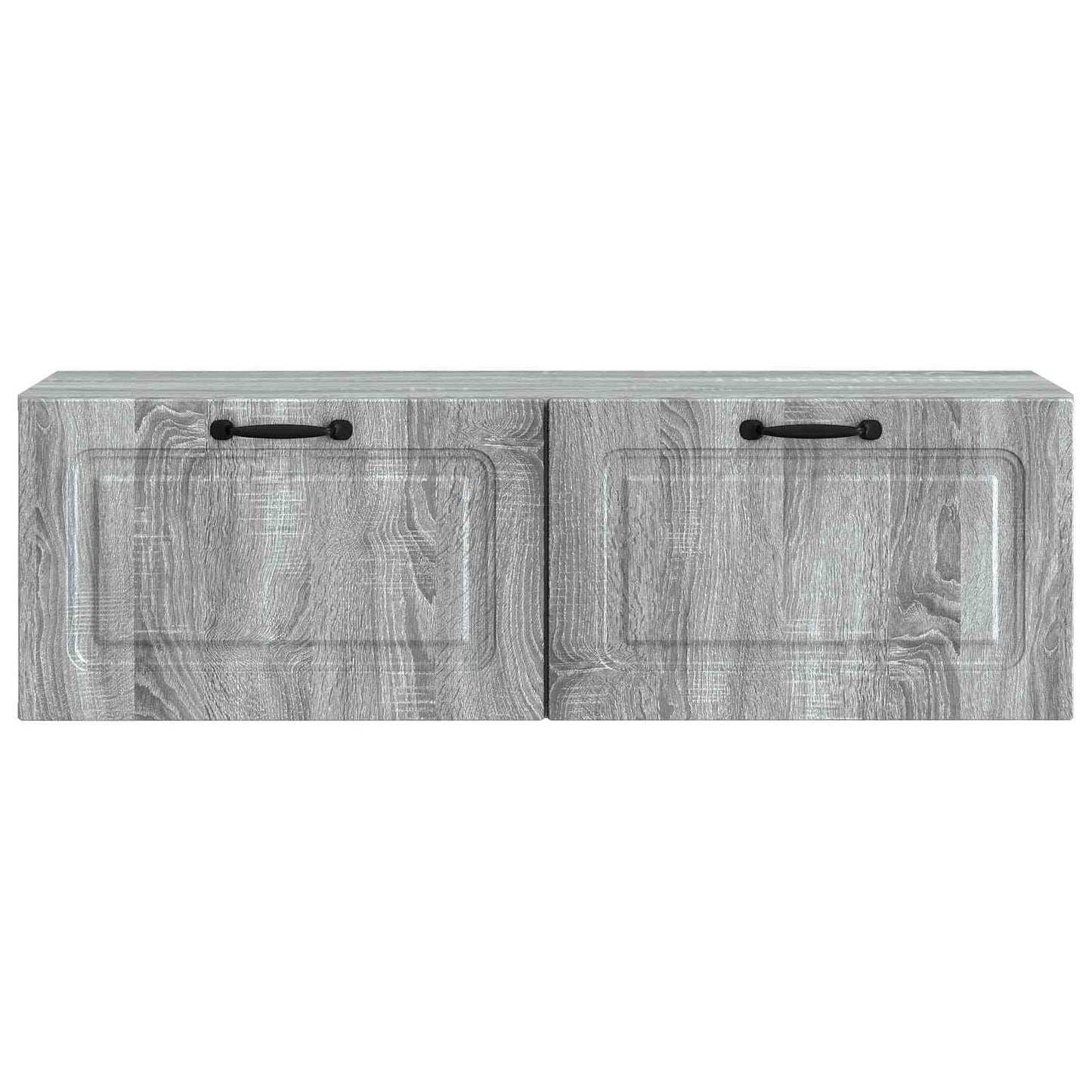 Fali TV szekrény Szürke Sonoma 98 x 31 x 30 cm Szerelt Fa