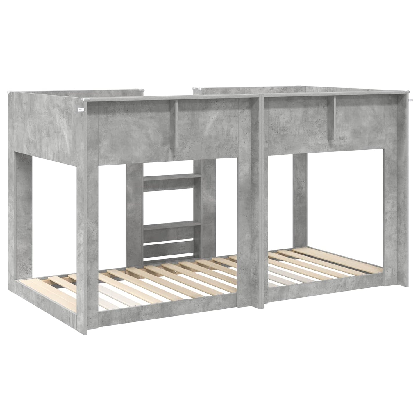 Szükidő ágy Beton Szürke 80 x 200 cm Szerelt Fa