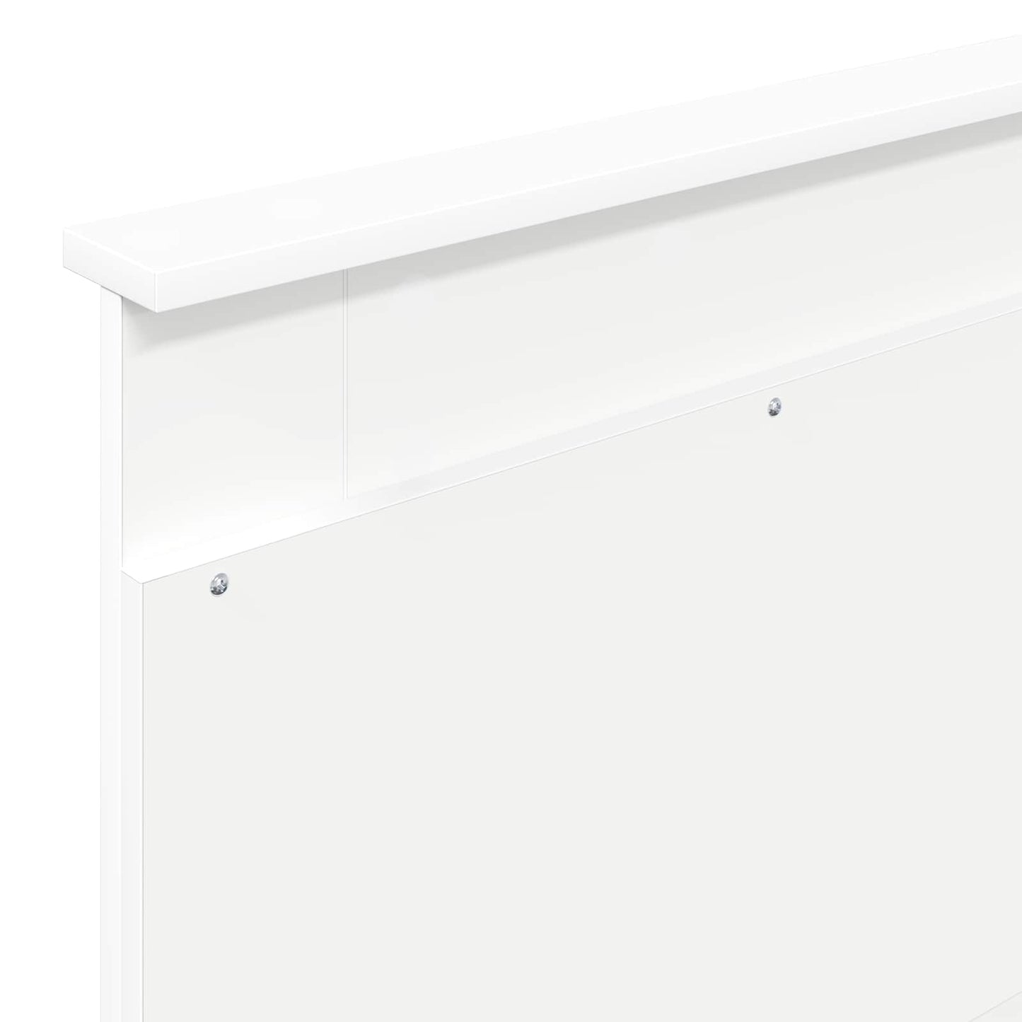 Ágykeret fejtámlával Fehér 75 x 190 cm Tömör fenyőfa