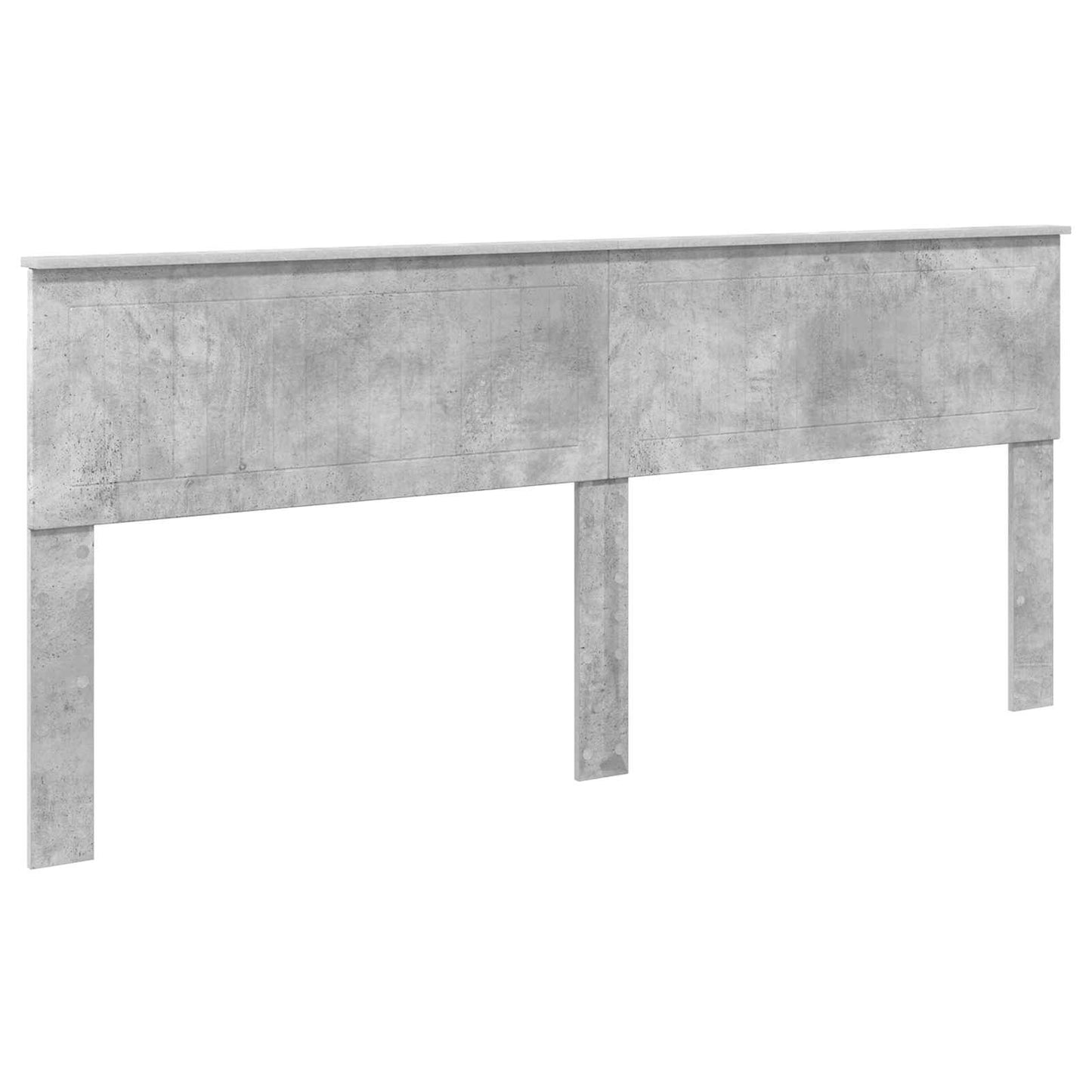 Ágykeret fiókkal tárolóval Beton Szürke 200 x 200 cm Mérnöki Fa