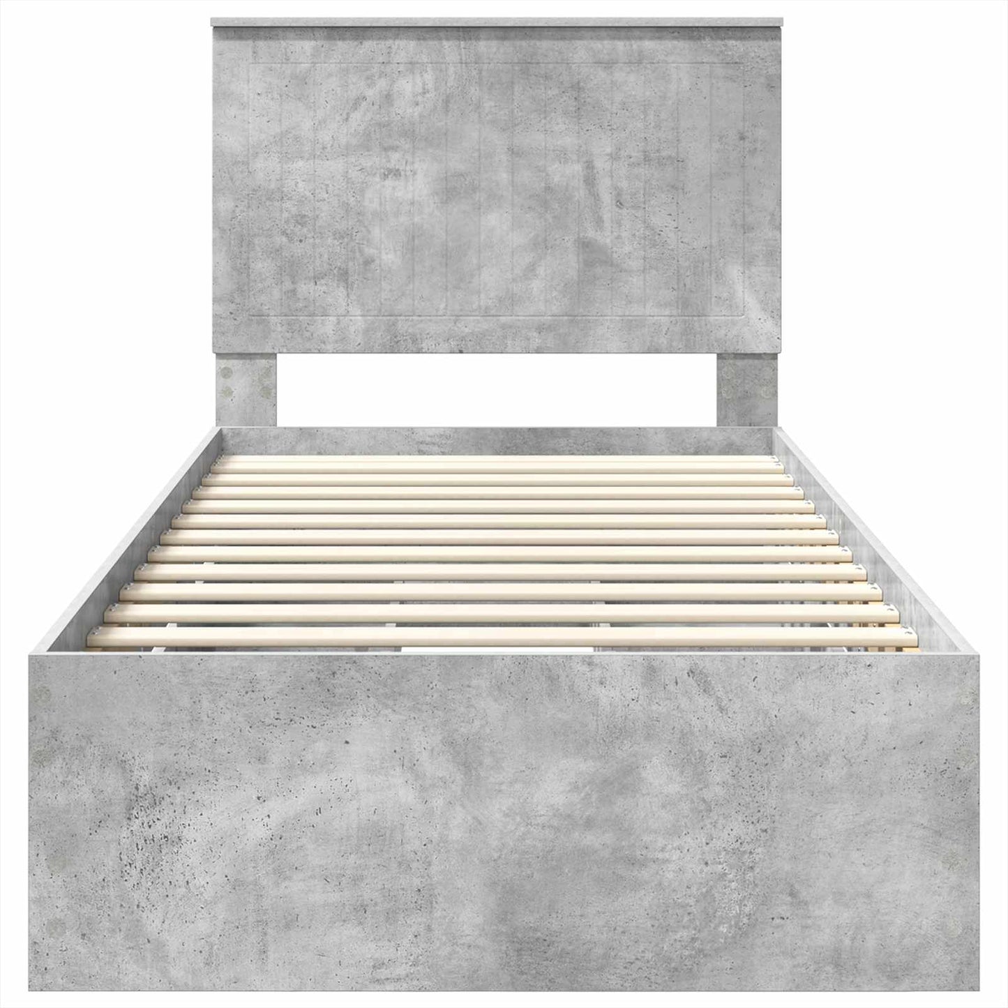 Ágykeret fiókkal tárolóval Beton Szürke 90 x 190 cm Mérnöki Fa