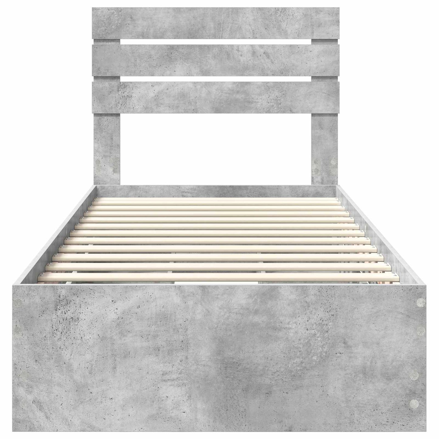 Ágykeret fiókkal tárolóval Beton Szürke 90 x 200 cm Mérnöki Fa