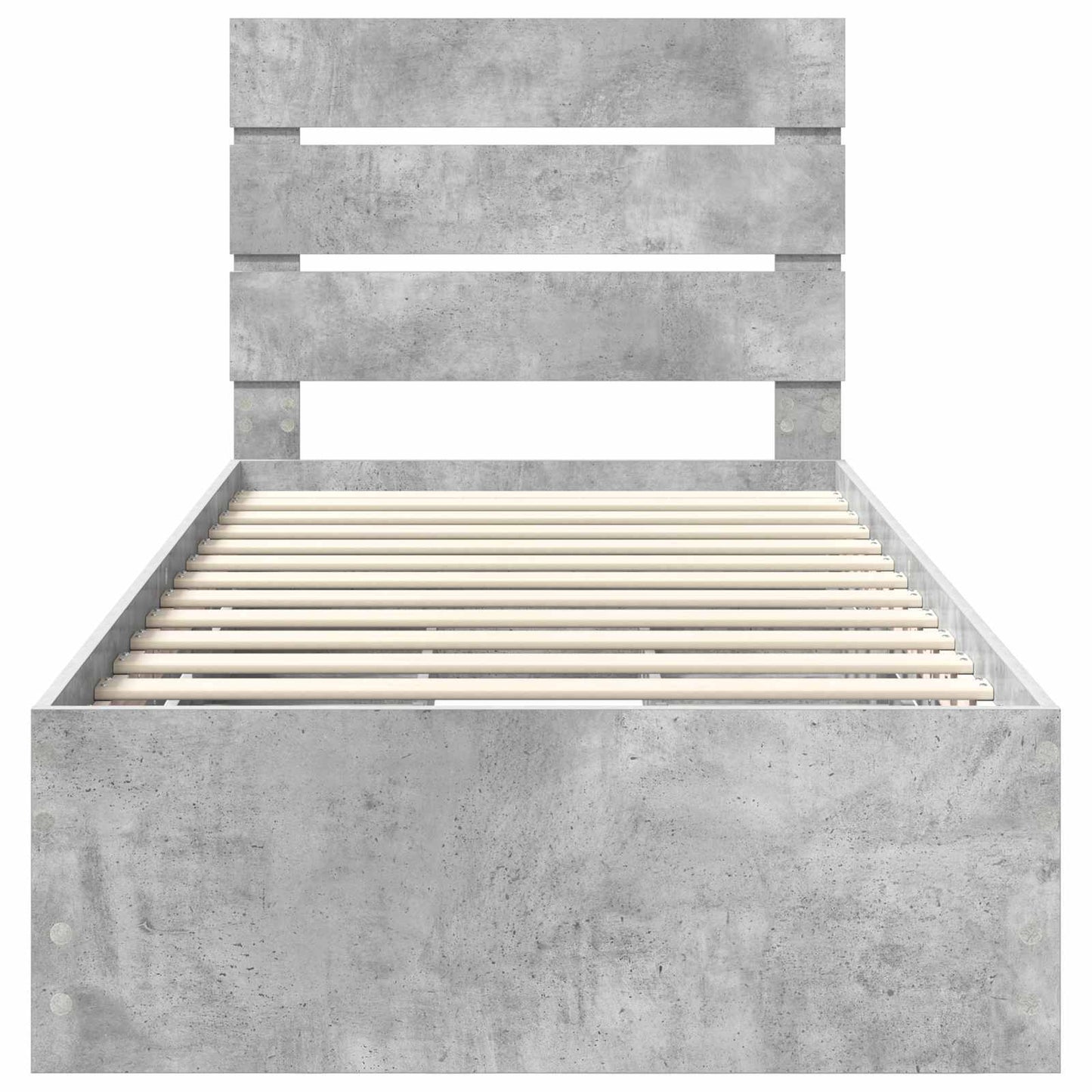Ágykeret fiókkal tárolóval Beton Szürke 90 x 190 cm Mérnöki Fa