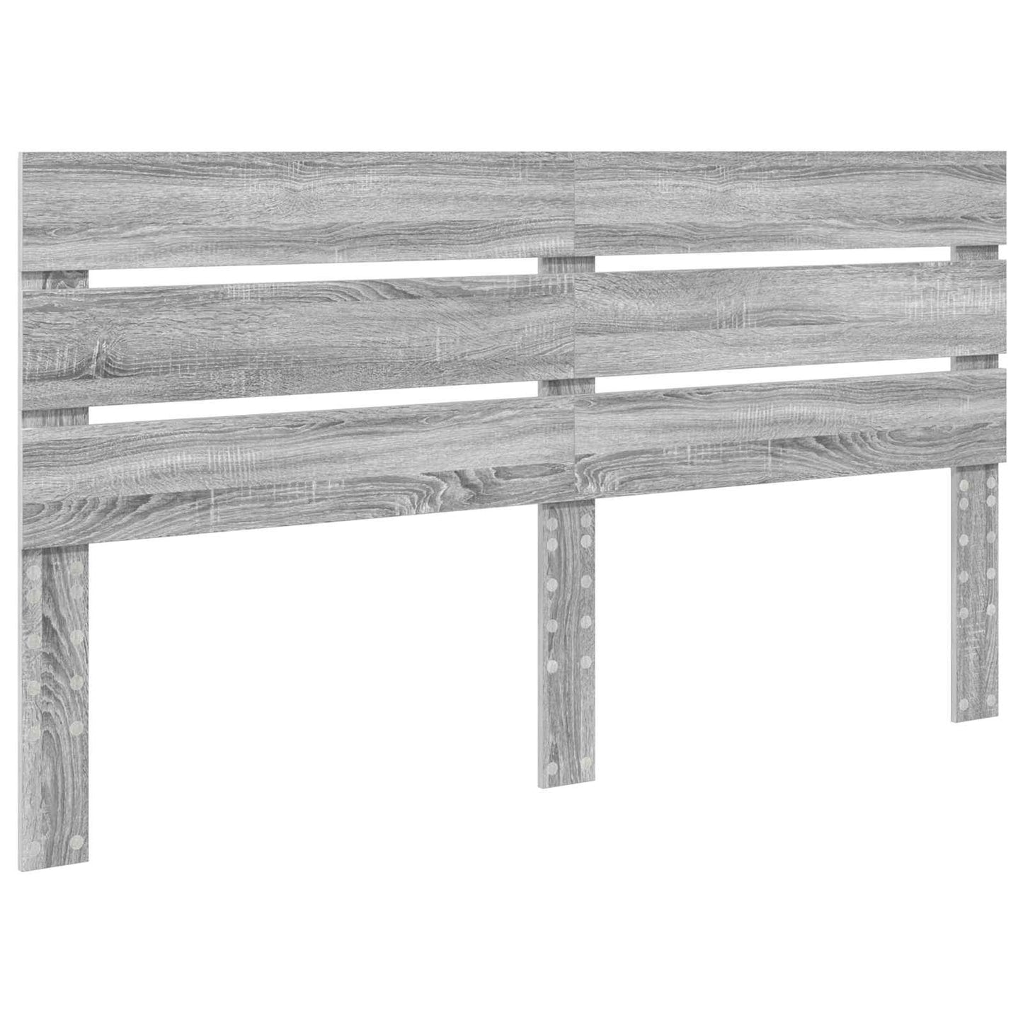 Tárolós Ágy fiókkal Szürke Sonoma 180 x 200 cm Szerelt Fa