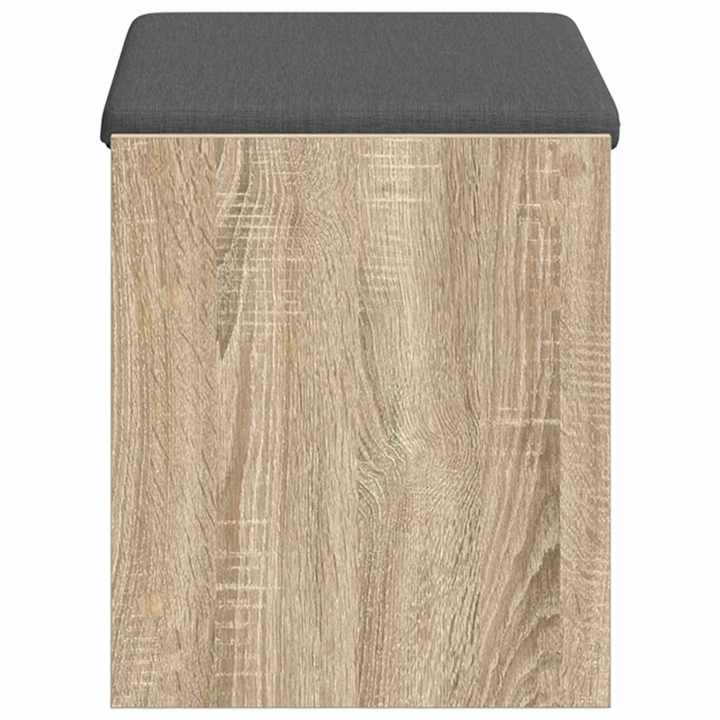 Előtér pad Sonoma tölgy 63 x 38 x 45 cm Műanyag Fa és Szövet