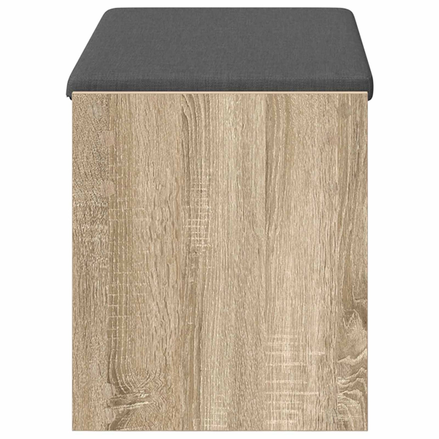 Előtér pad Sonoma tölgy 83 x 38 x 45 cm Műanyag Fa és Szövet