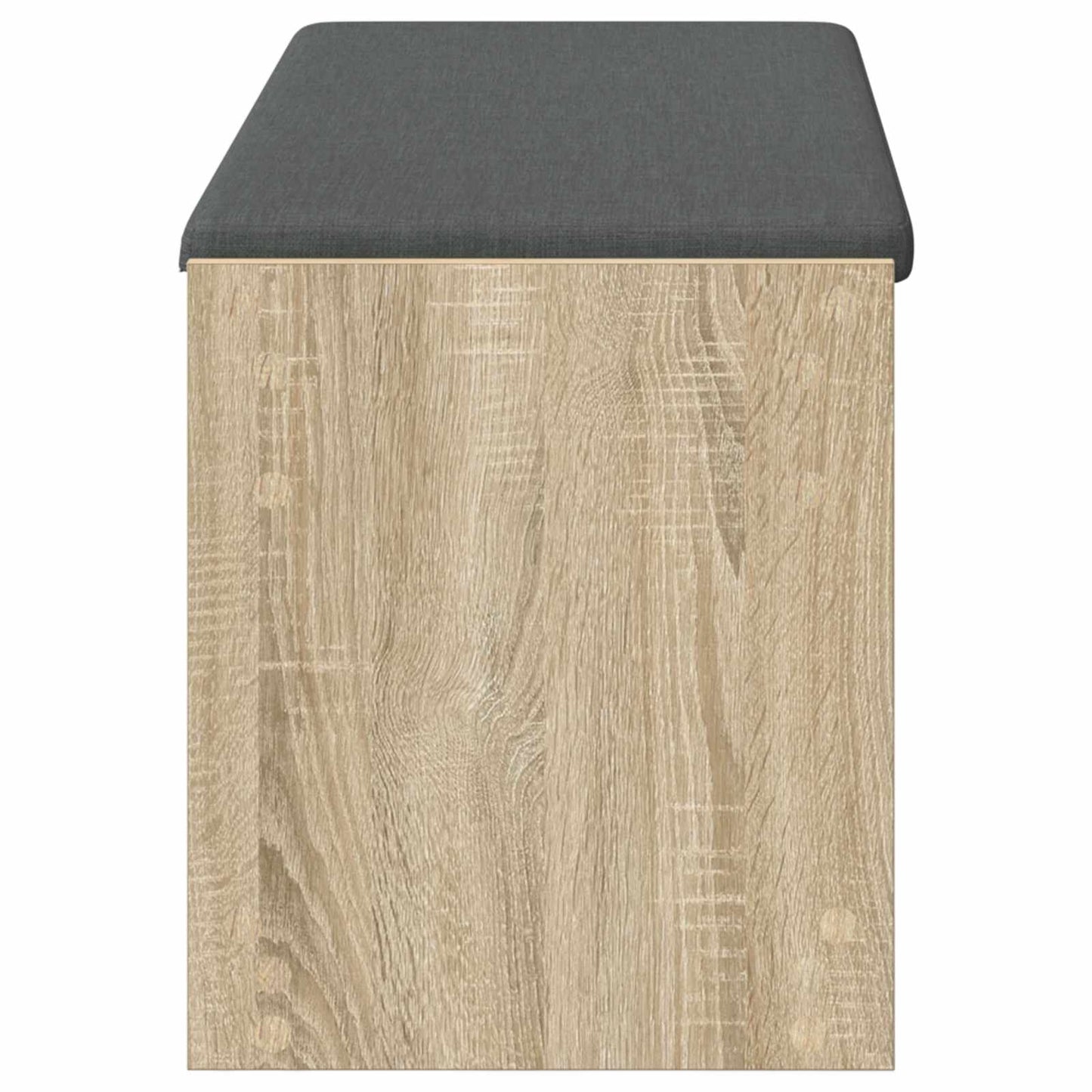 Előtér pad Sonoma tölgy 103 x 38 x 45 cm Műanyag Fa és Szövet