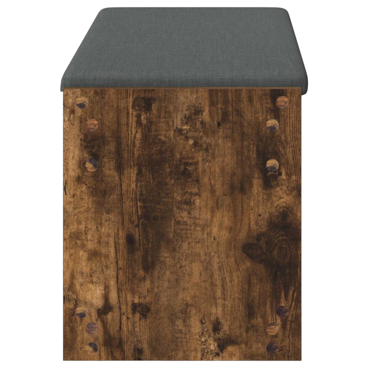Előtér pad Füstölt Tölgy 103 x 38 x 45 cm Műanyag Fa és Szövet