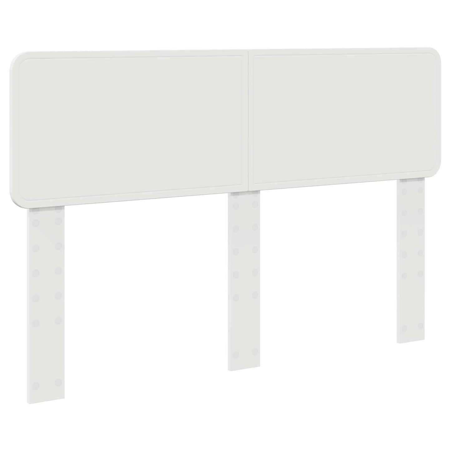 Tárolós Ágy fiókkal fejtámlával Fehér 140 x 190 cm Szerelt Fa