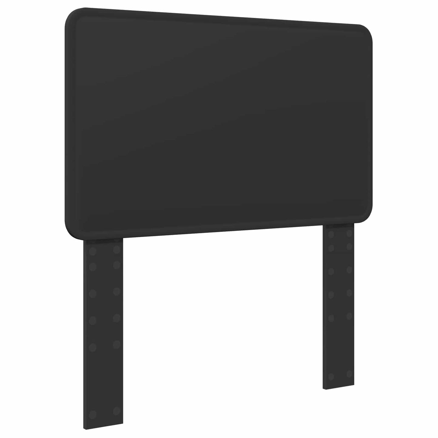 Tárolós Ágy fiókkal fejtámlával Fekete 75 x 190 cm Szerelt Fa