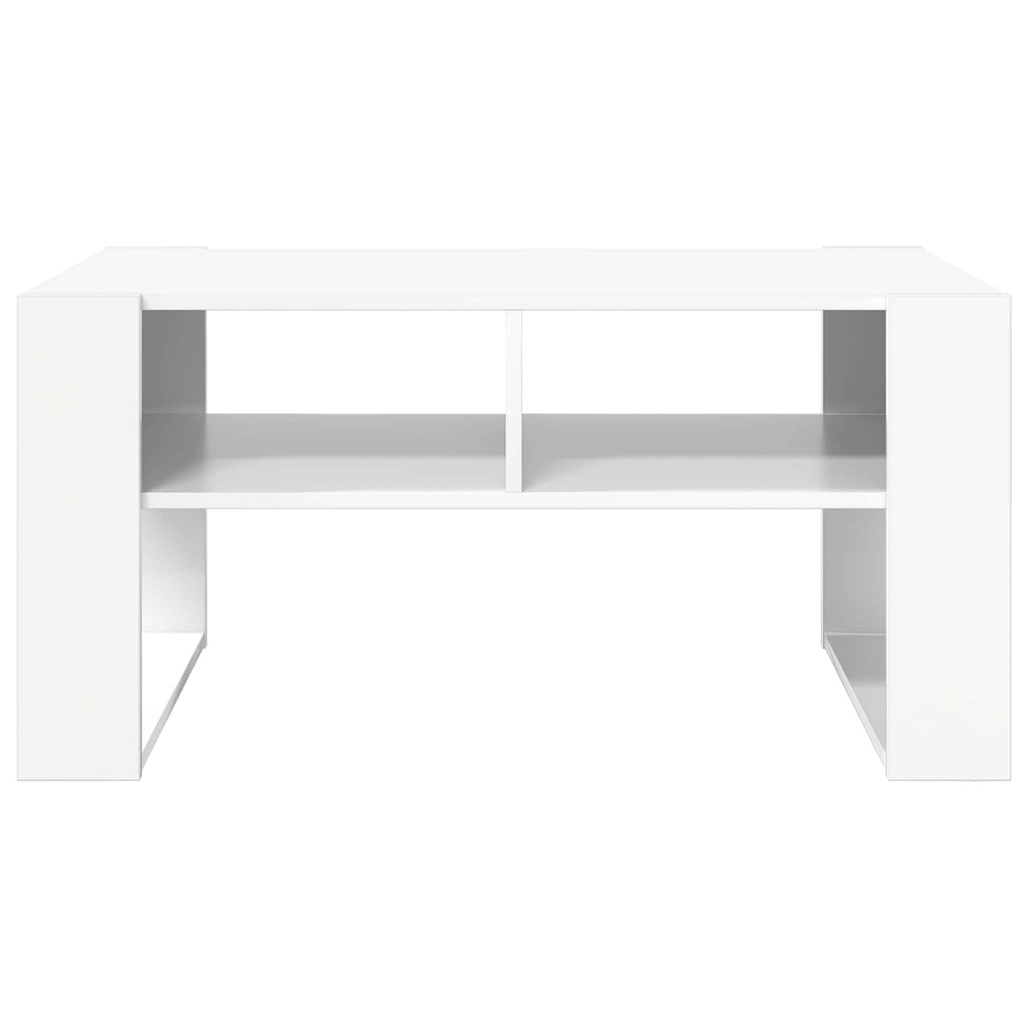 Dohányzóasztal Fehér 92 x 53 x 45 cm Szerelt Fa